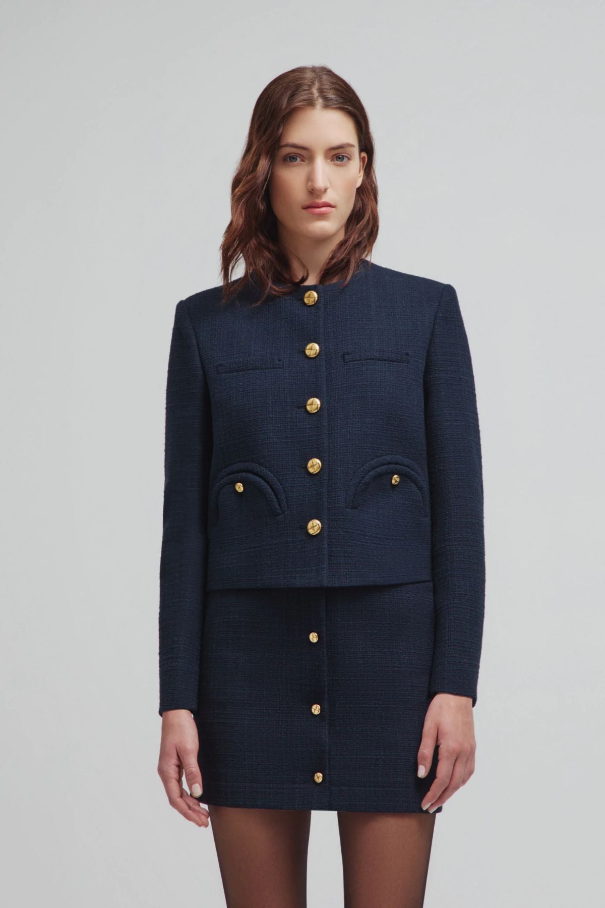 BLAZÉ Milano Missy Shamo Bolero - Navy