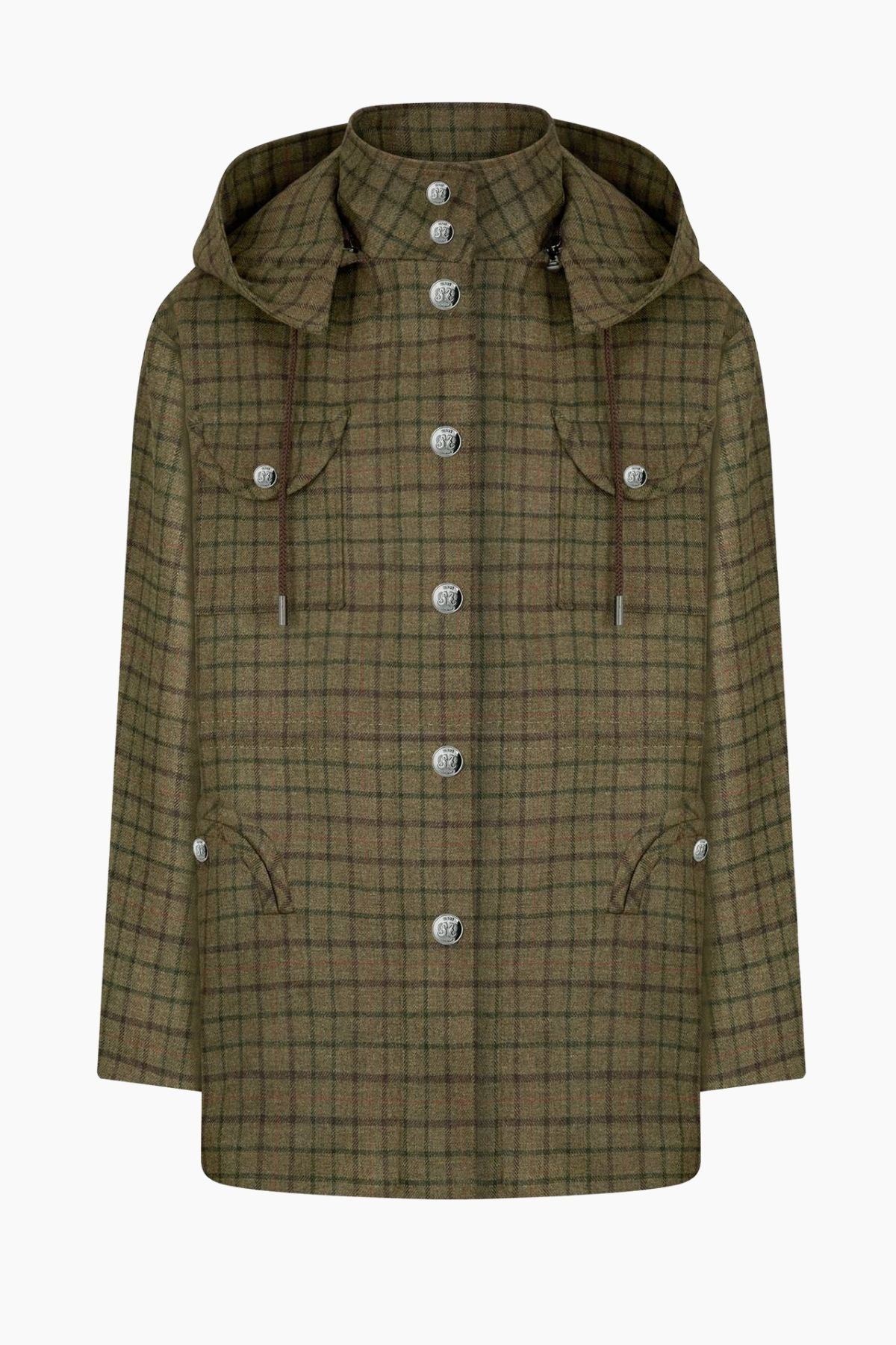 BLAZÉ Milano Olmida Hackney Jacket - Green Mix