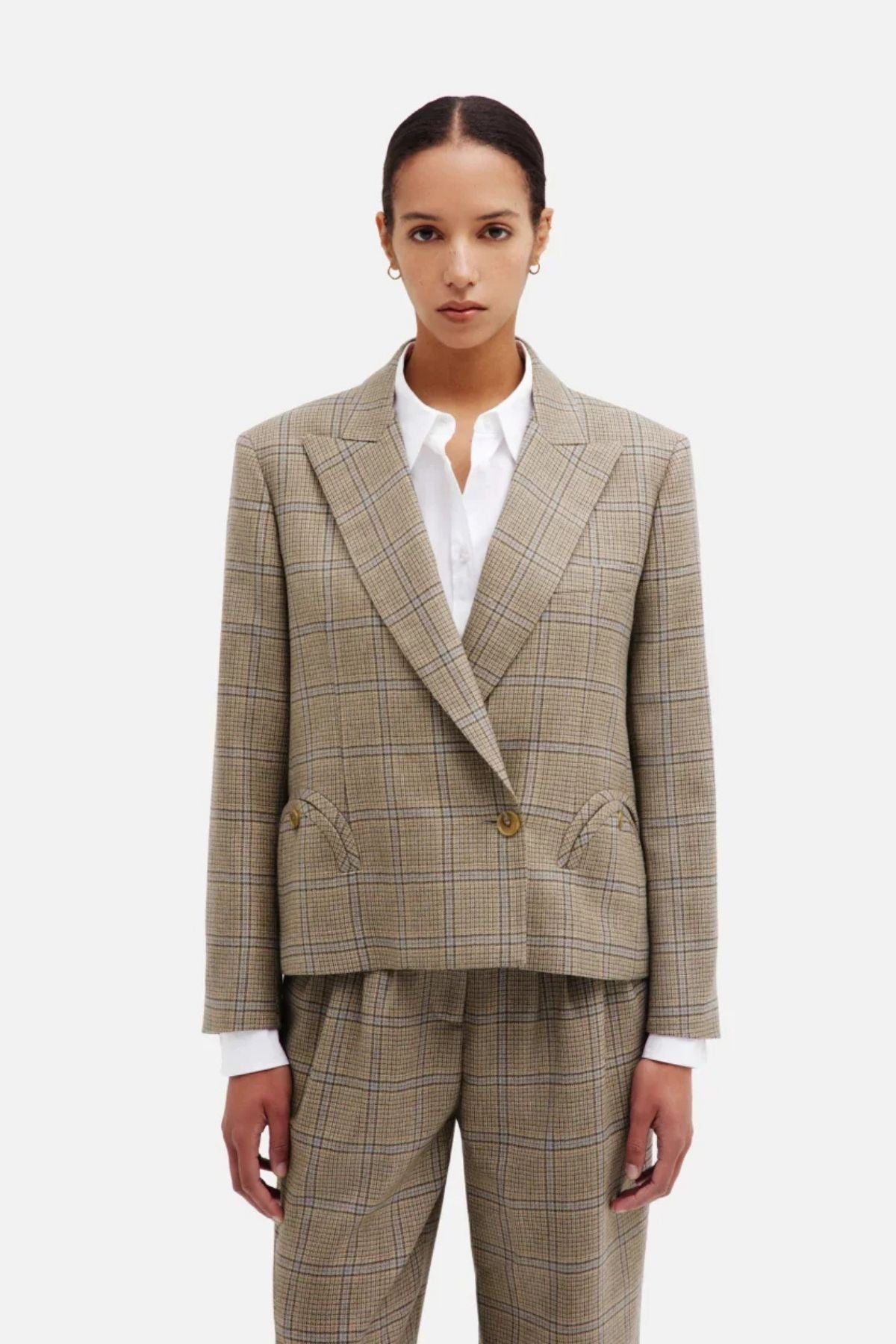 BLAZÉ Milano Saona Sunfire Blazer - Beige