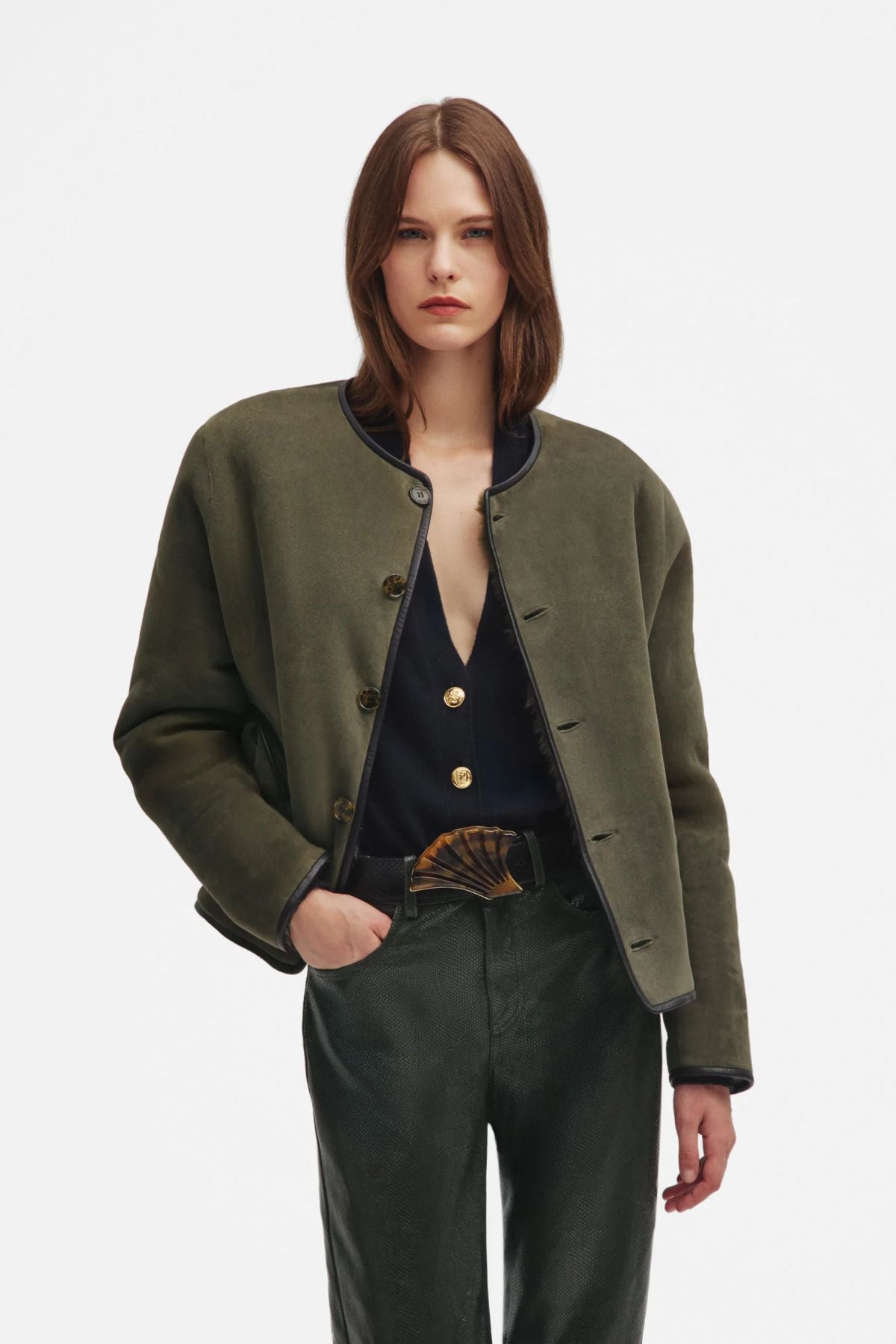 BLAZÉ Milano Tatoosh Gliss Bolero - Cardamome