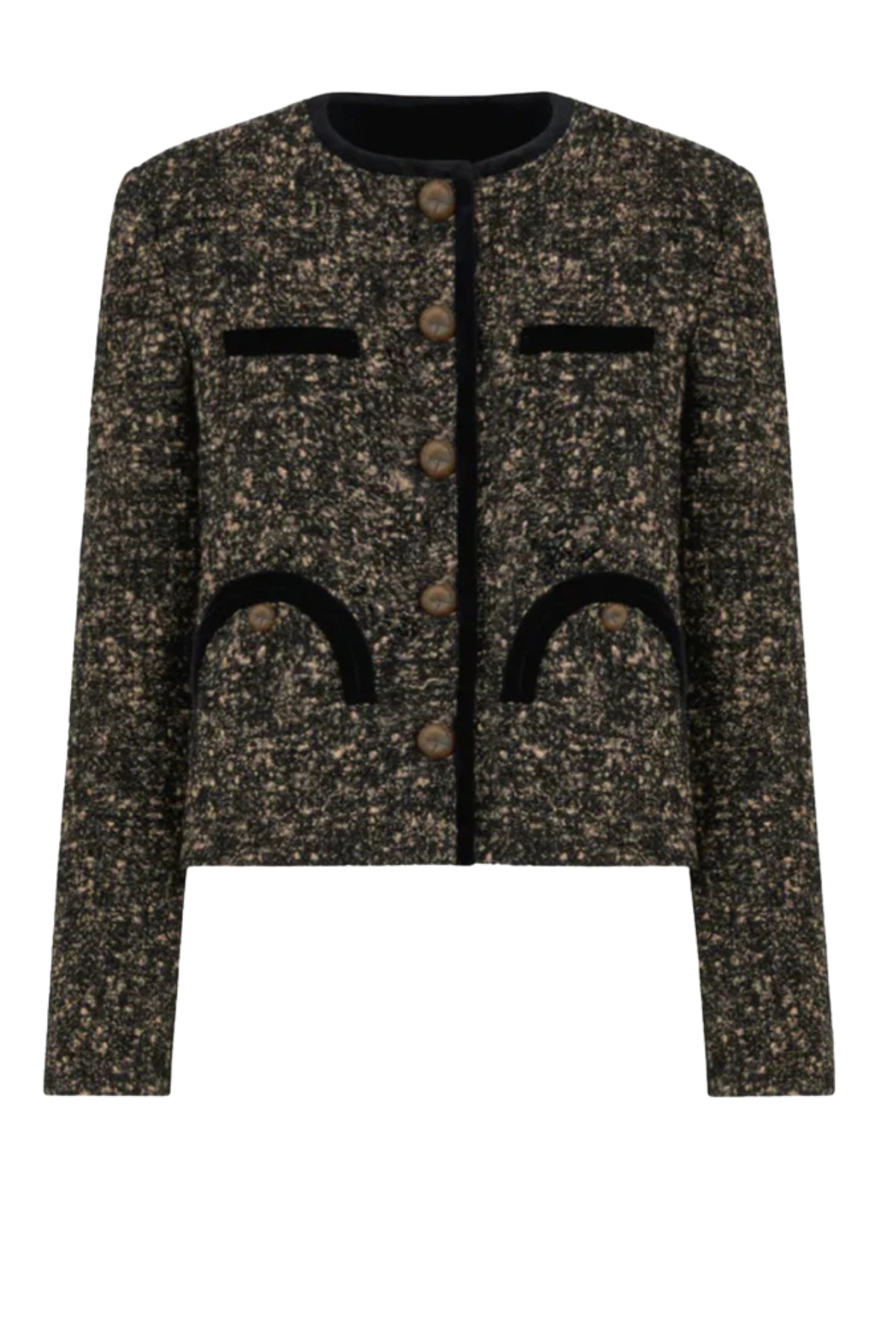 BLAZÉ Milano Katara Shamo Bolero - Brown