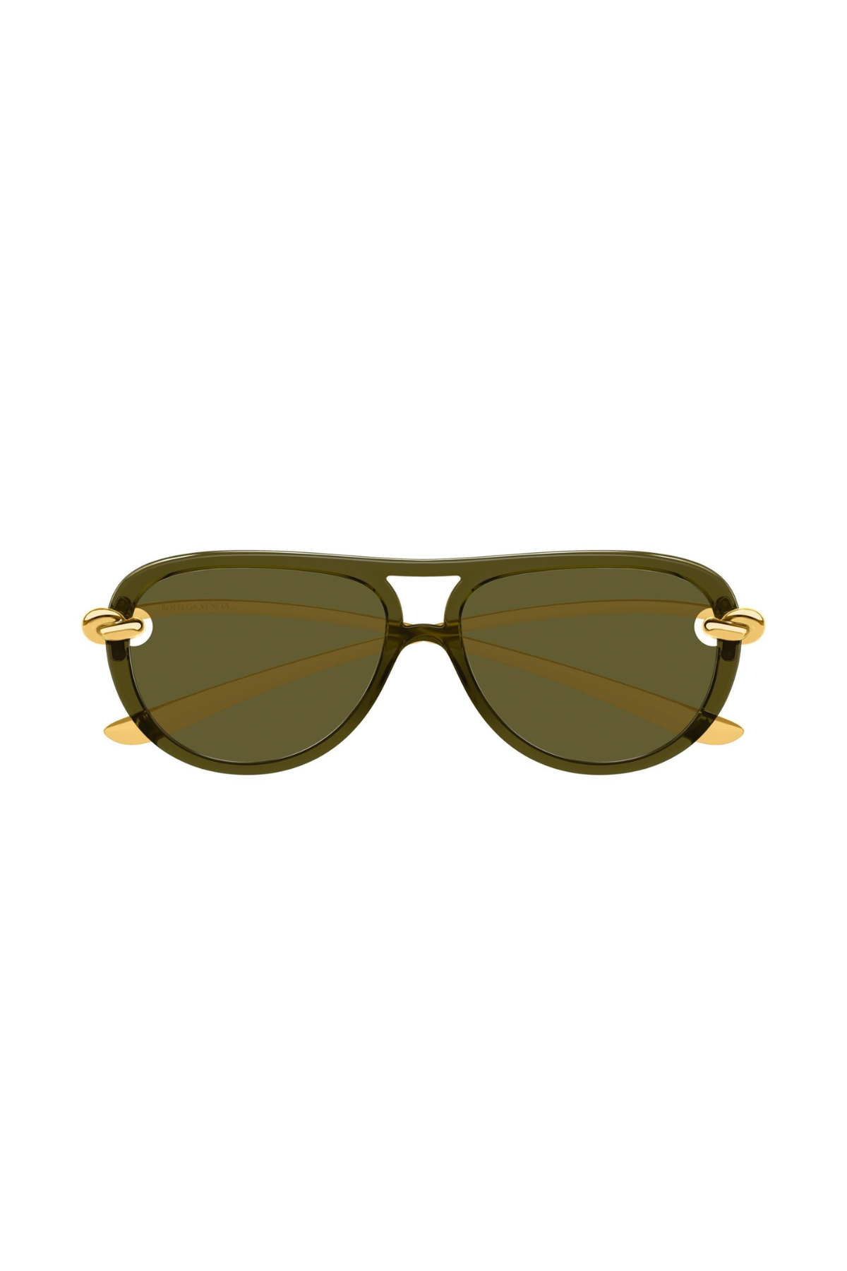 Bottega Veneta Aviator Sunglasses - Green