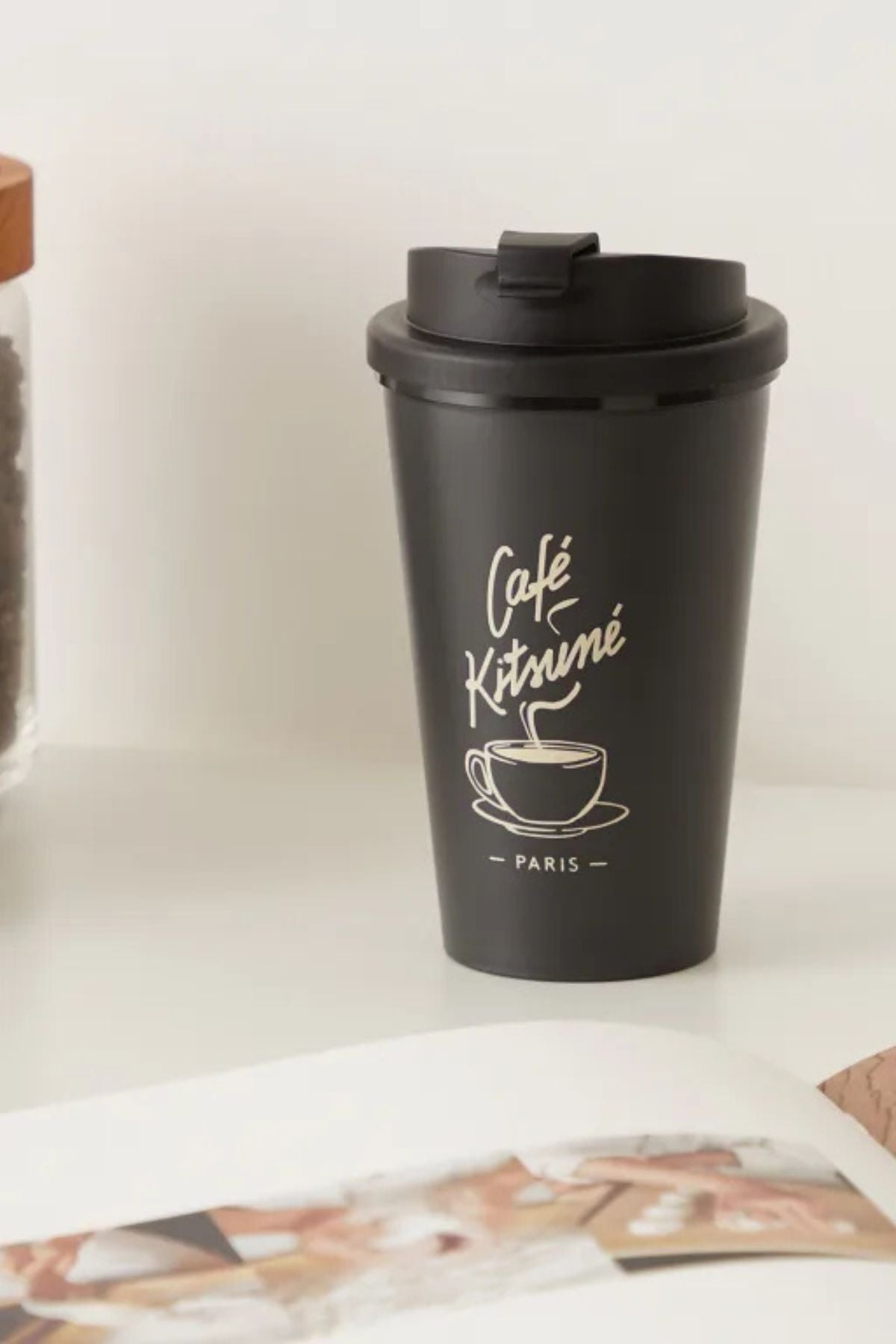 Café Kitsuné Coffee Cup Large Tumbler - Anthracite