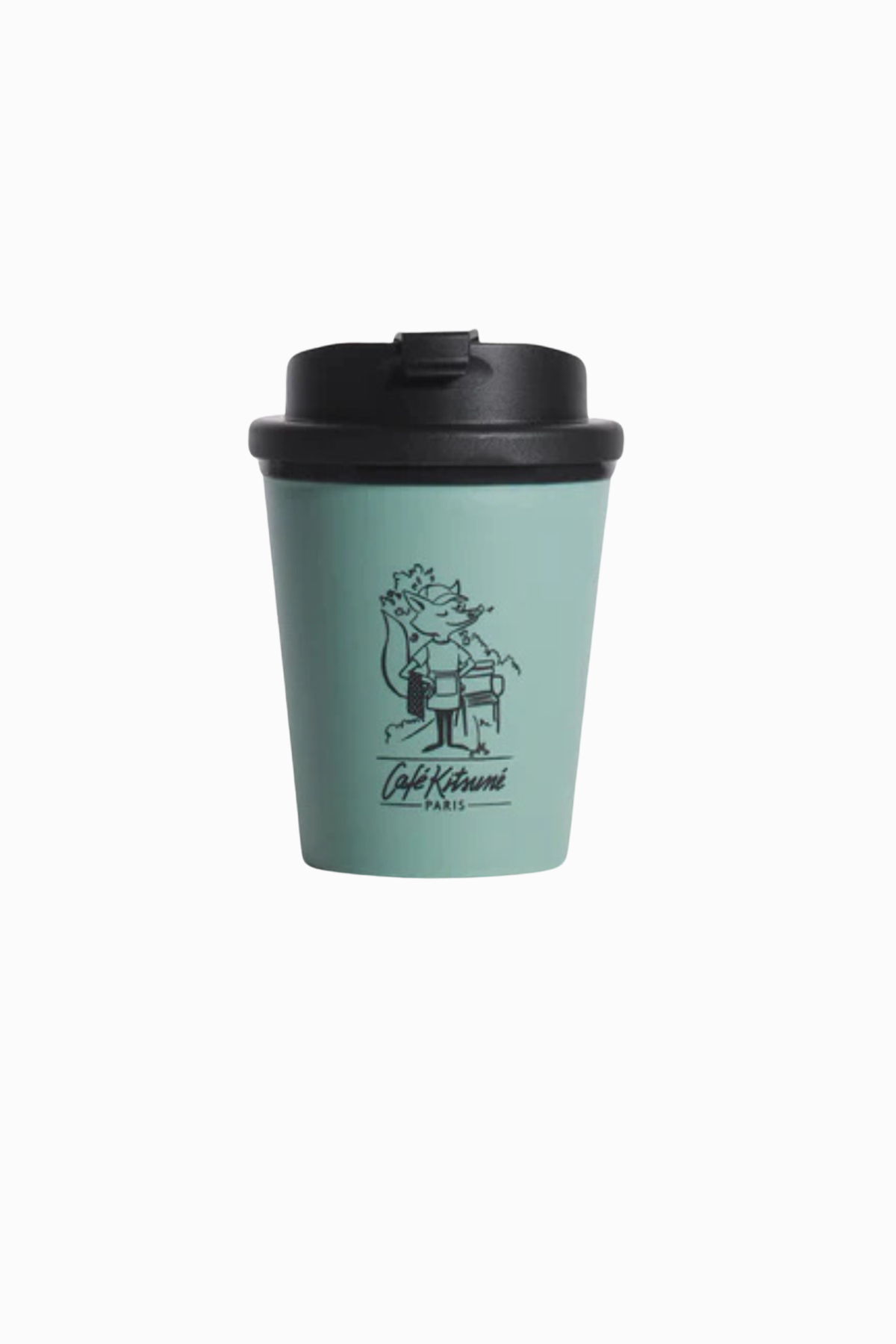 Café Kitsuné Picnic Barista Fox Medium Tumbler - Pale Mint