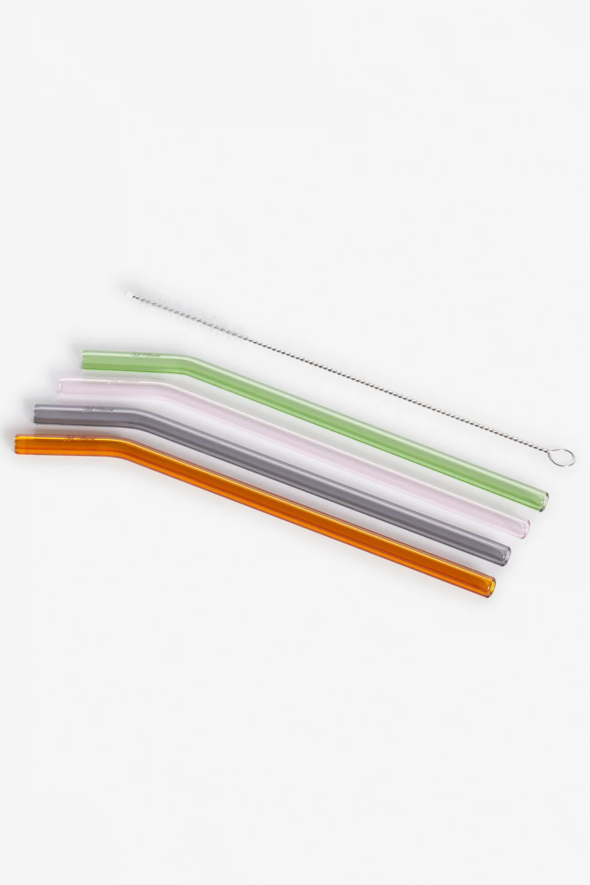 Café Kitsuné Glass Straw Set - Multi