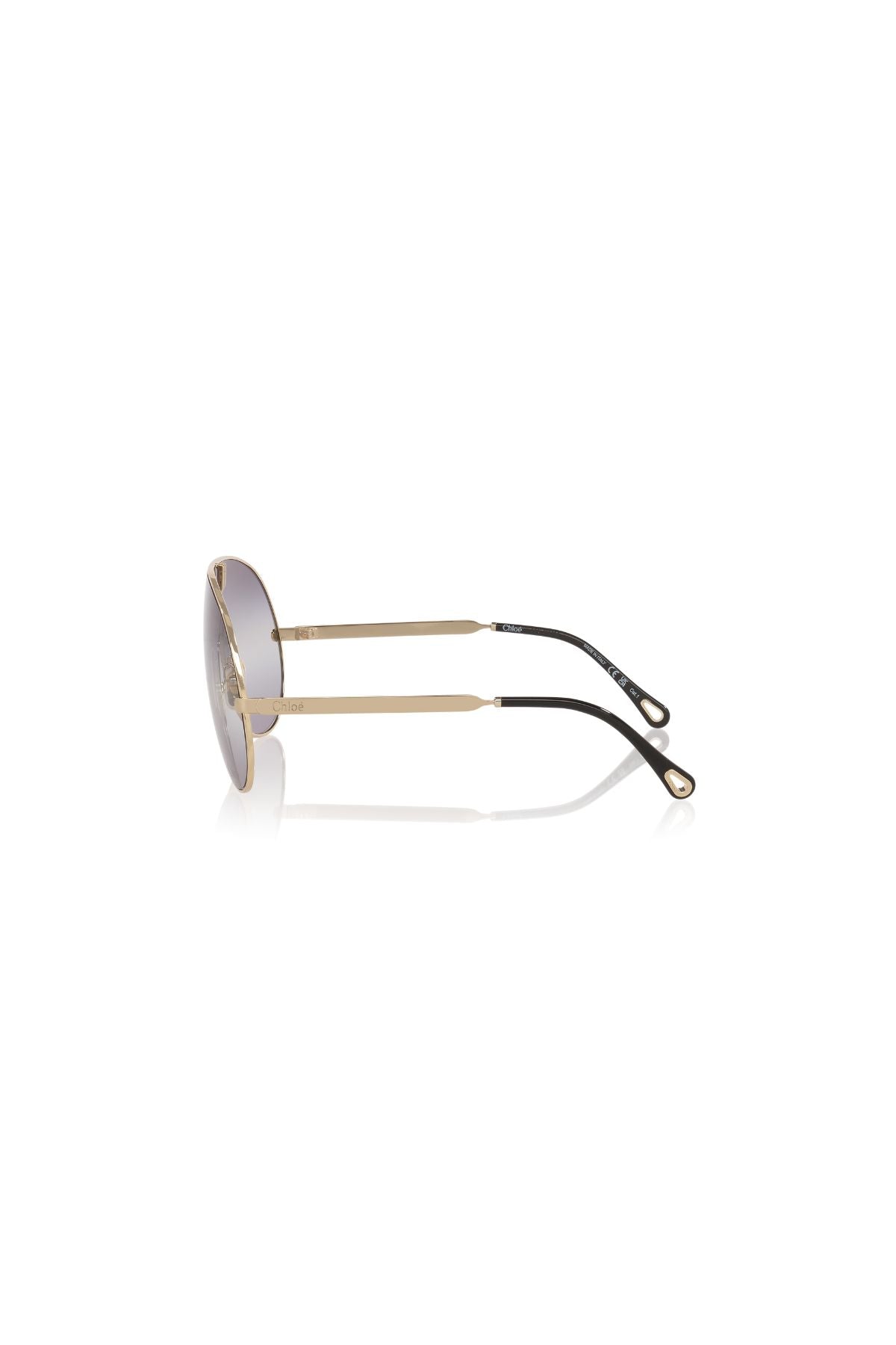 Chloé Aly Aviator Sunglasses - Gold