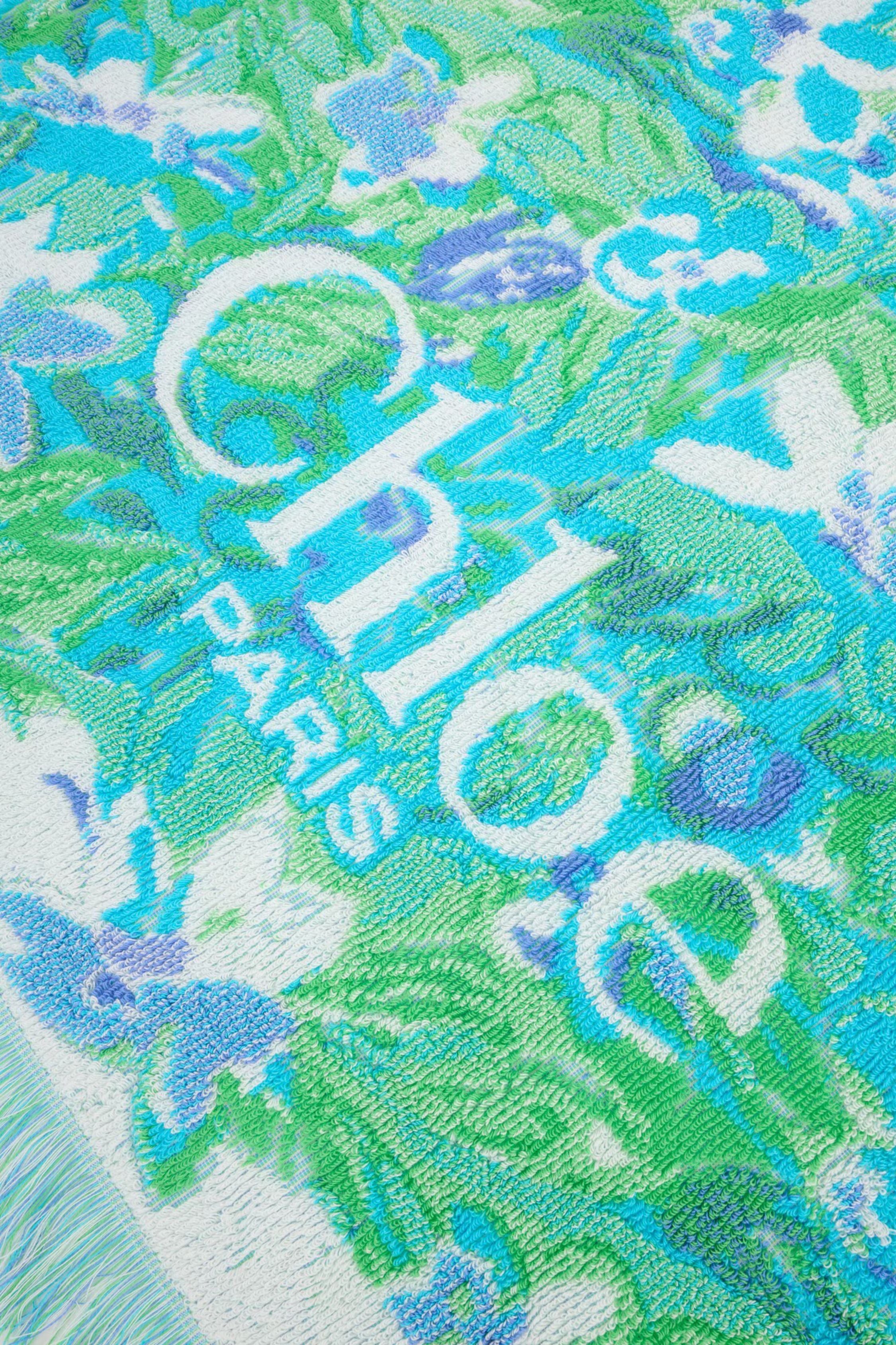 Chloé Beach Towel - Multi Blue