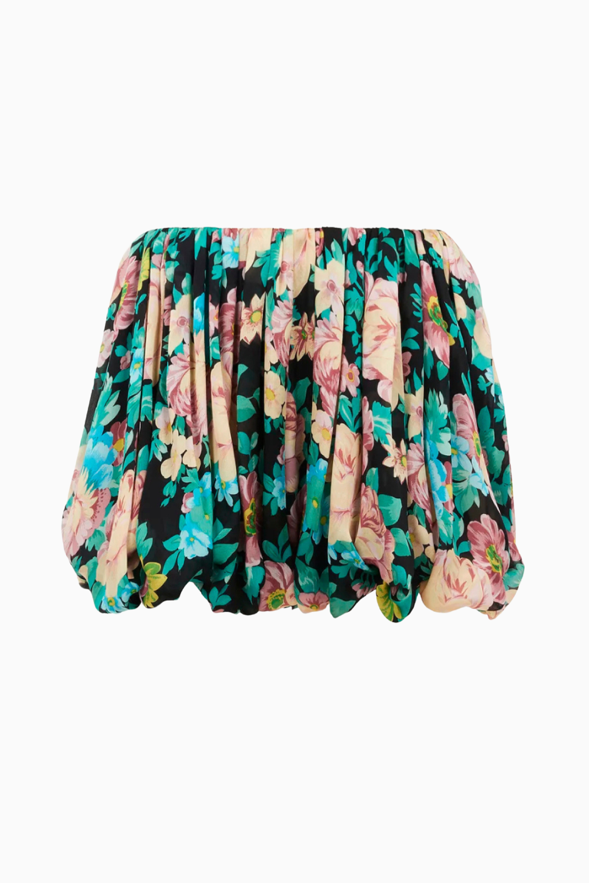 Chloé Floral Print Runway Shorts - Black