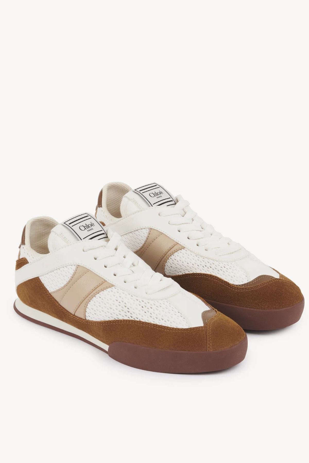 Chloé Kick Sneaker - Natural Brown