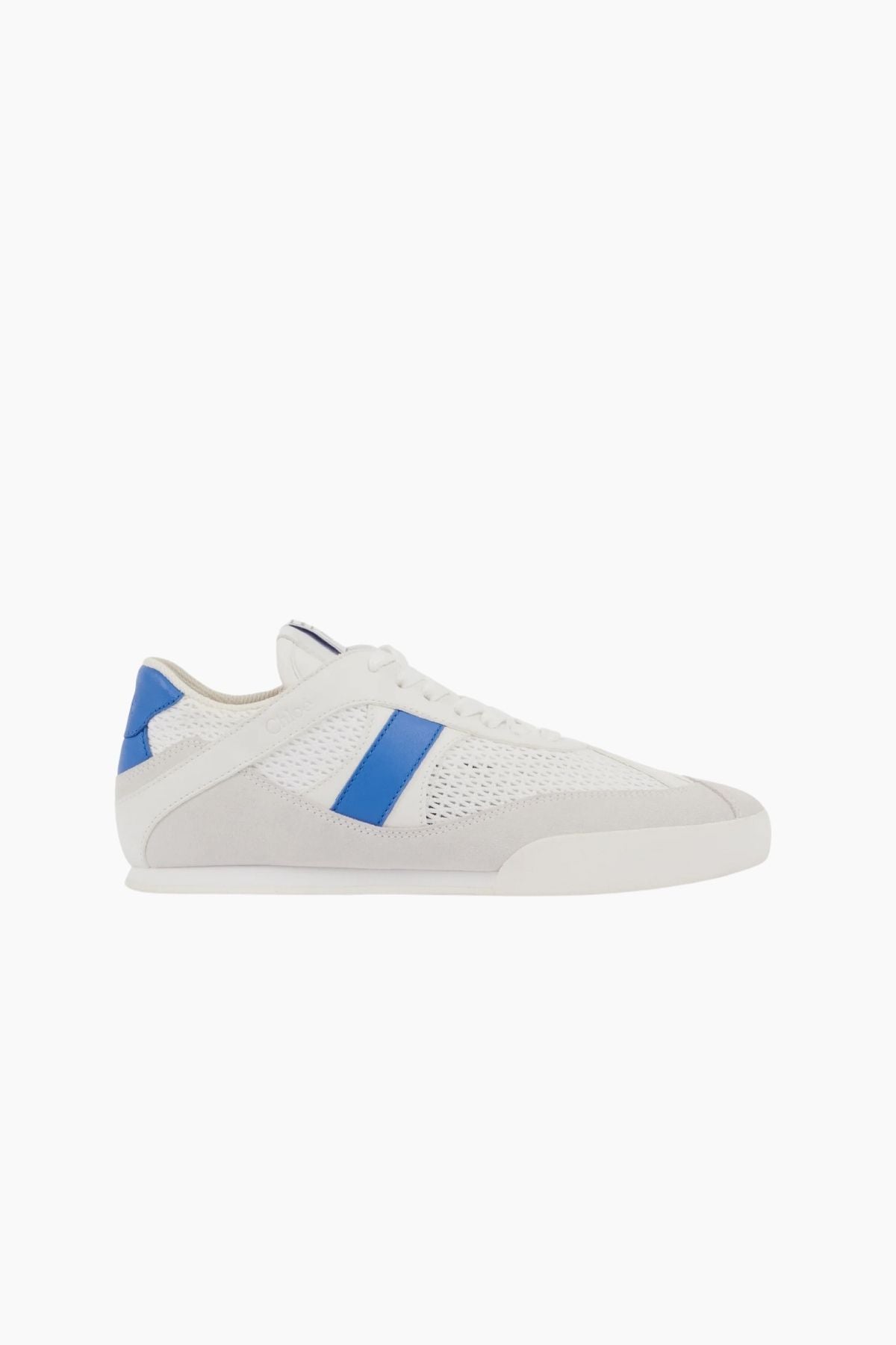 Chloé Kick Sneaker - White/ Blue