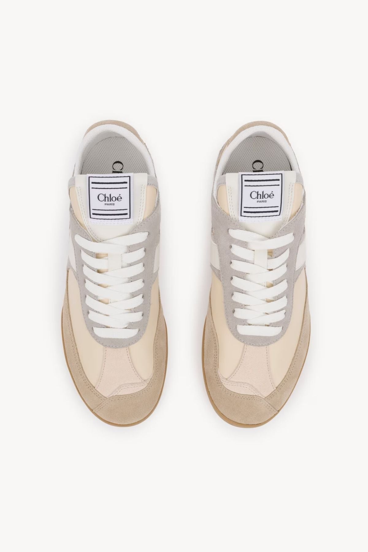 Chloé Kick Sneaker - Dove Grey