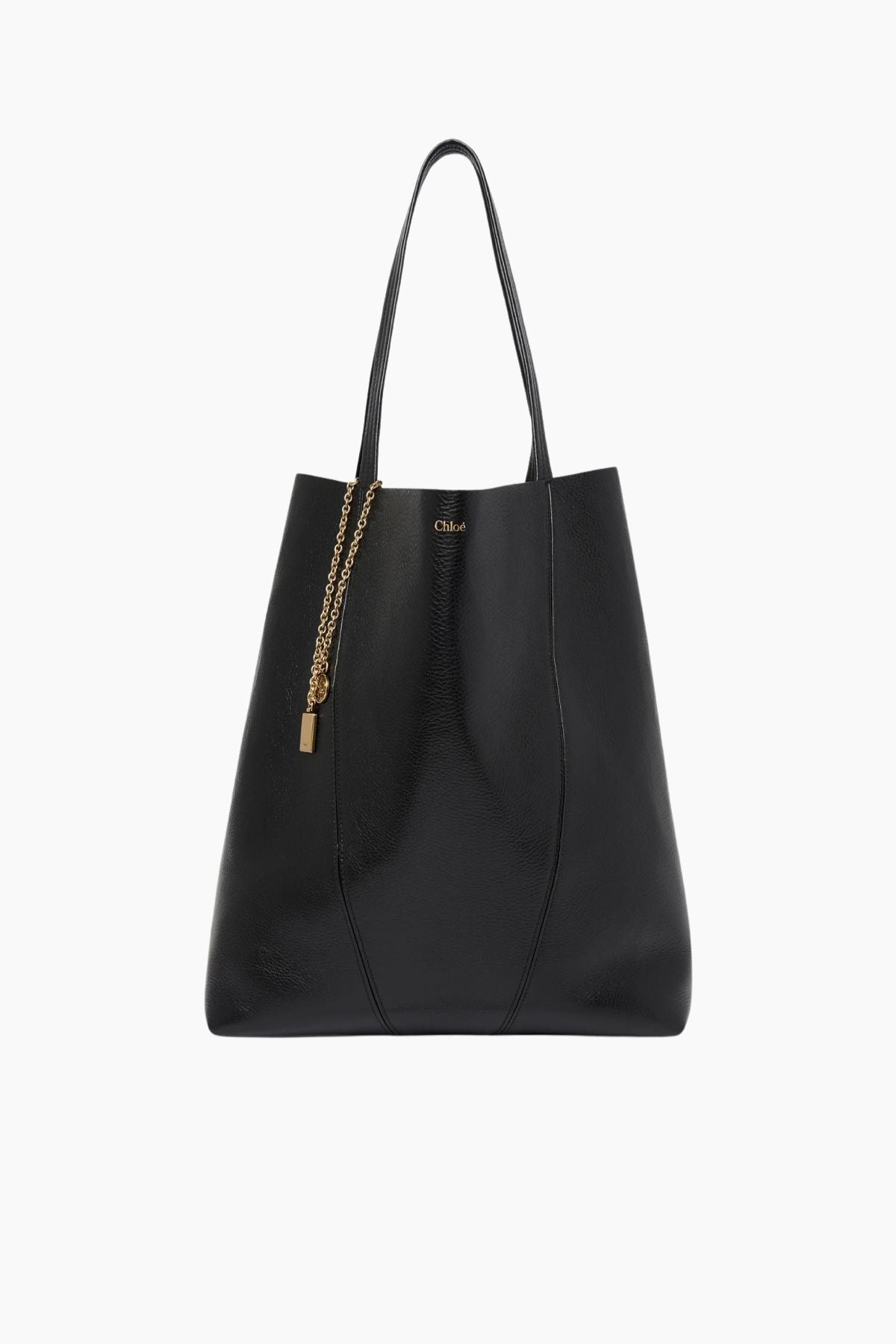 Chloé Large Spin Tote Bag - Black