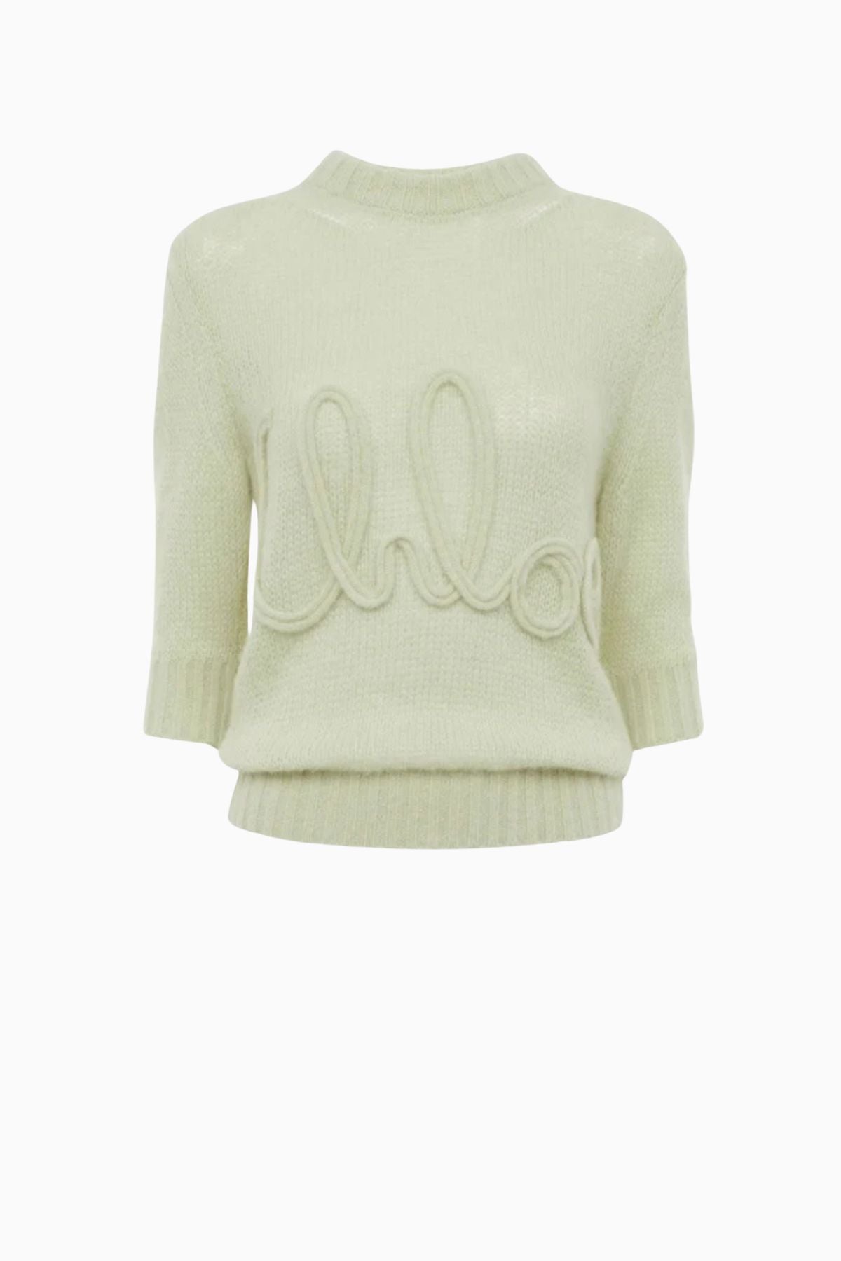 Chloé Logo Knit - Gleam Green