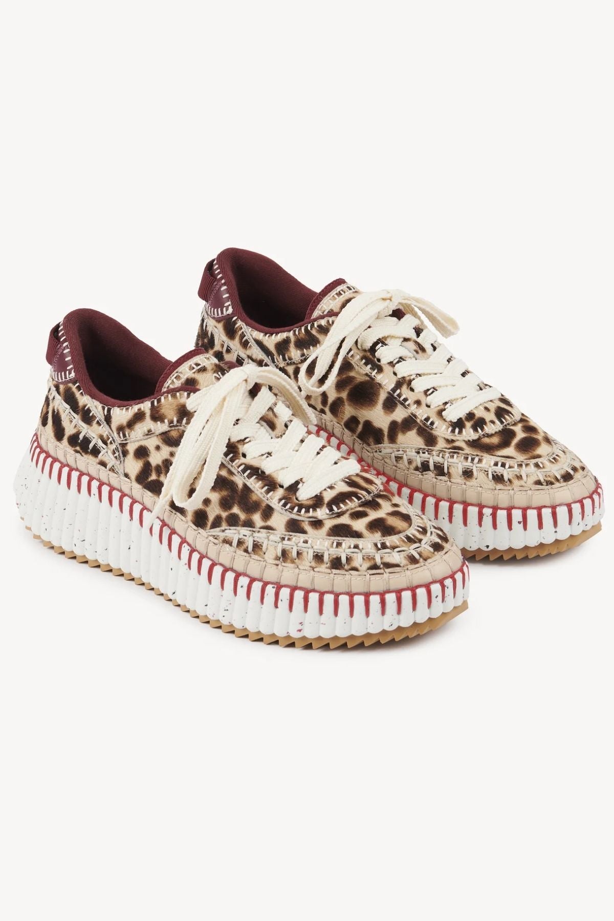 Chloé Nama Sneaker - Jungle Brown