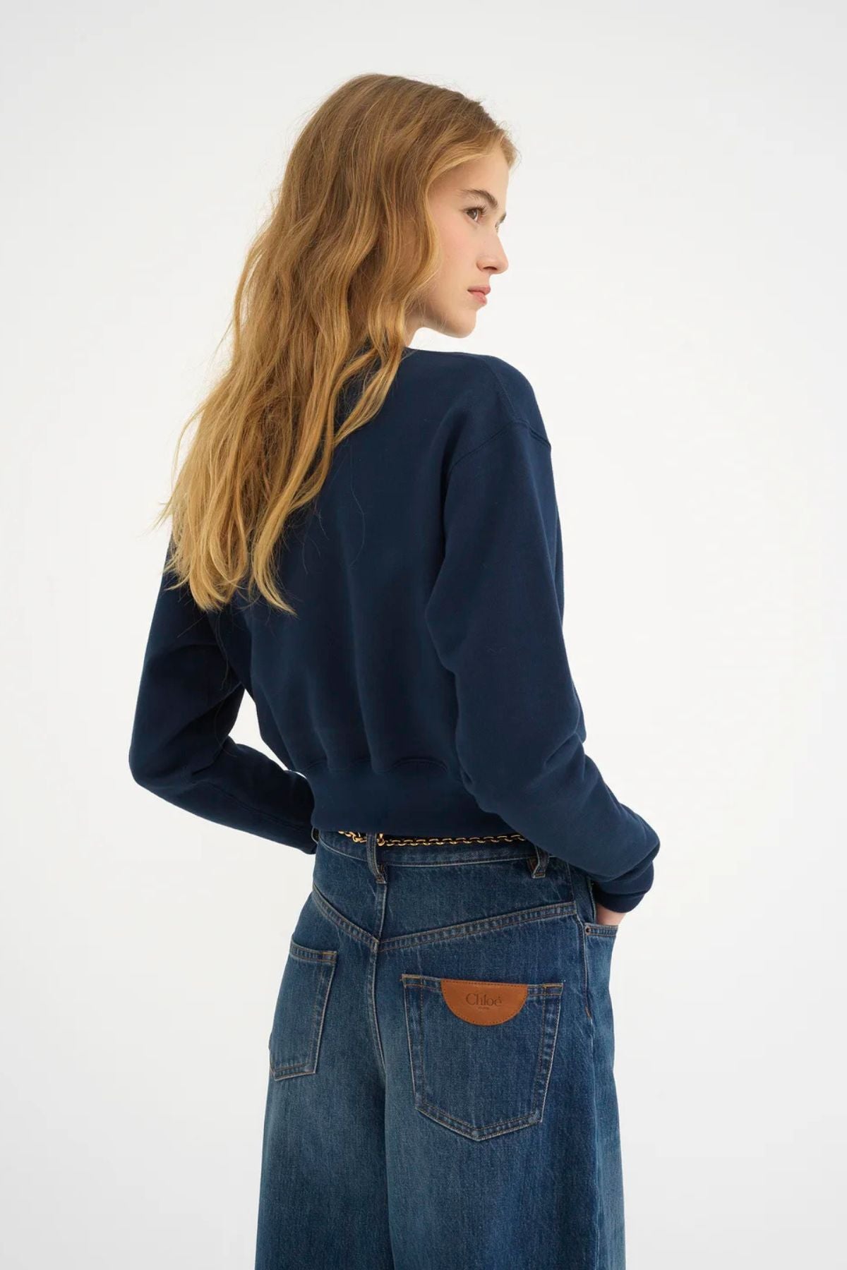 Chloé Paris Crewneck - Classic Navy