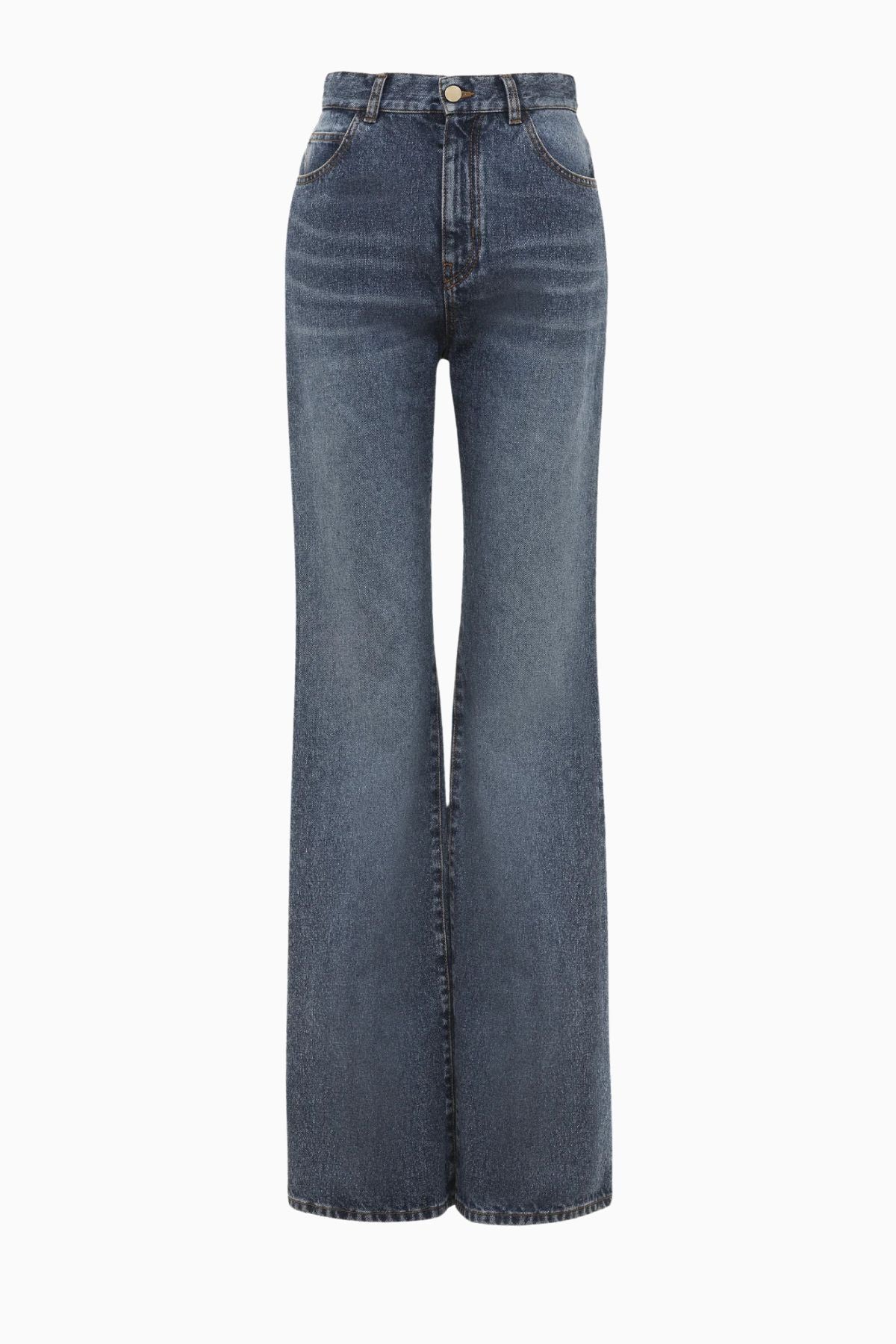 Chloé Recycled Denim Jeans - Faded Denim
