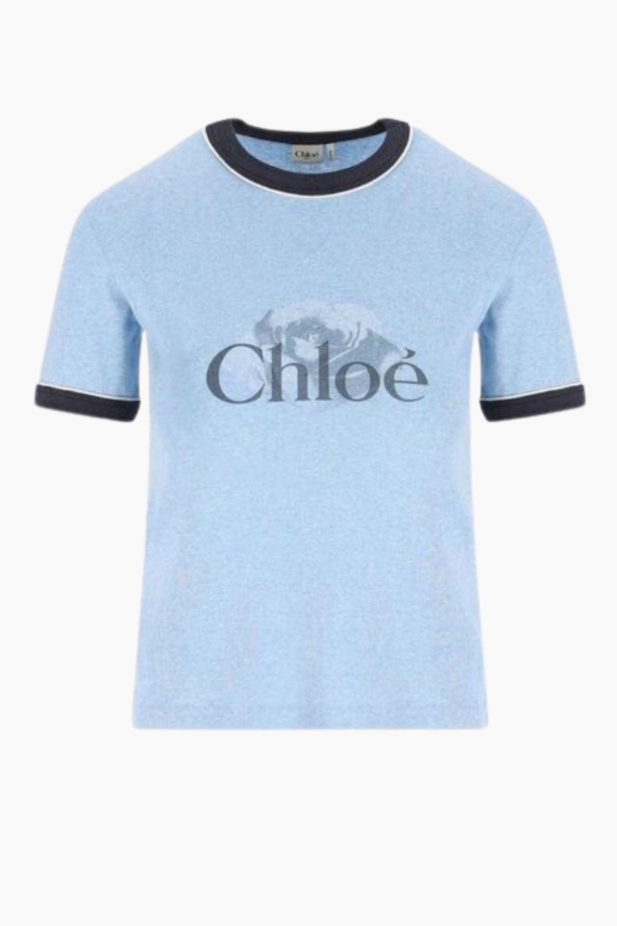 Chloé Ringer Tee - Ceylan Blue