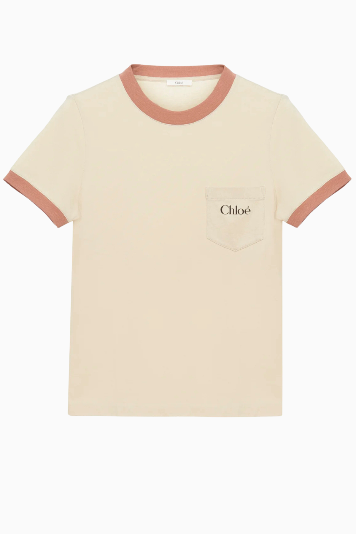Chloé Ringer Tee - Blossom Beige