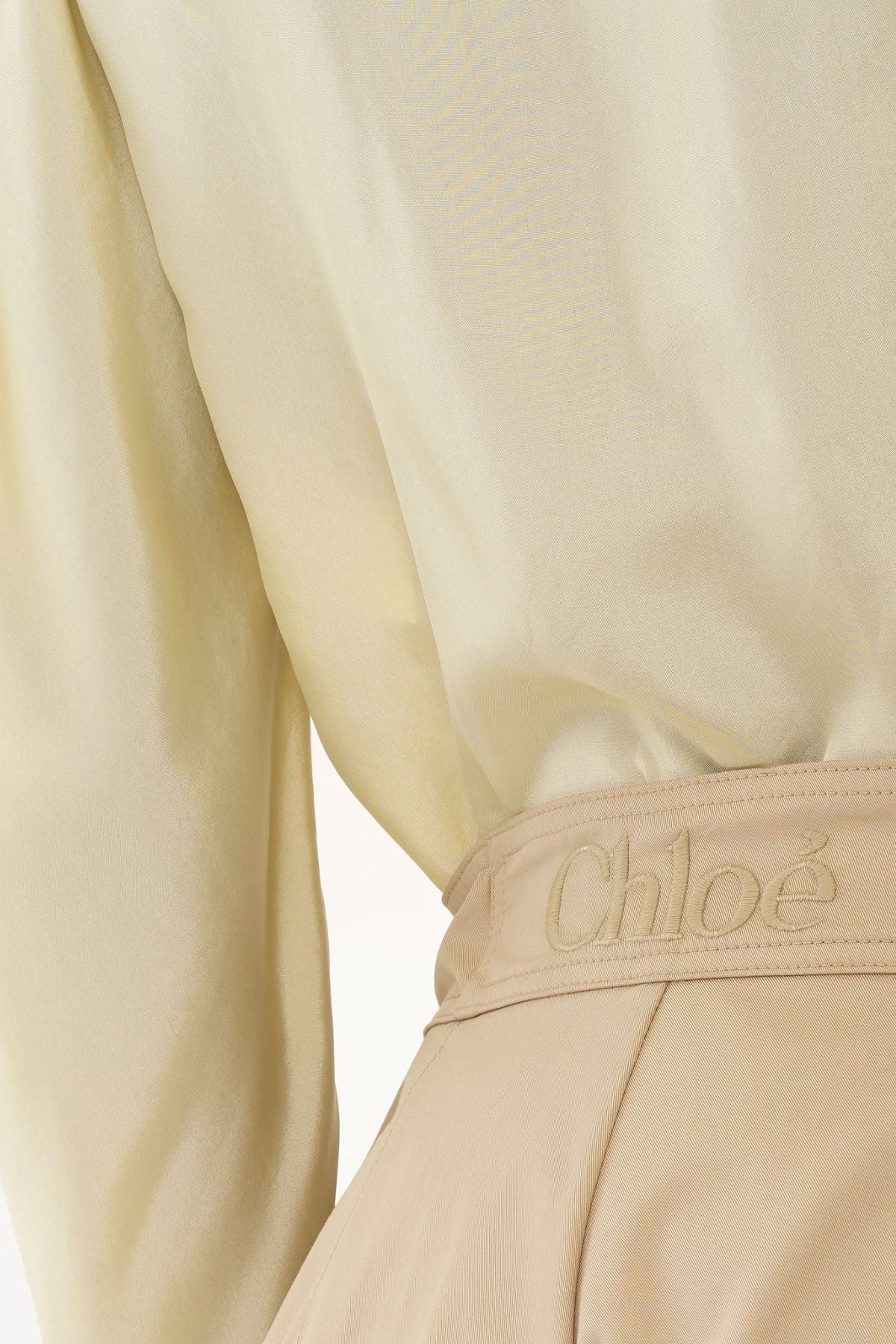 Chloé Runway Cotton Short - Smoky Beige