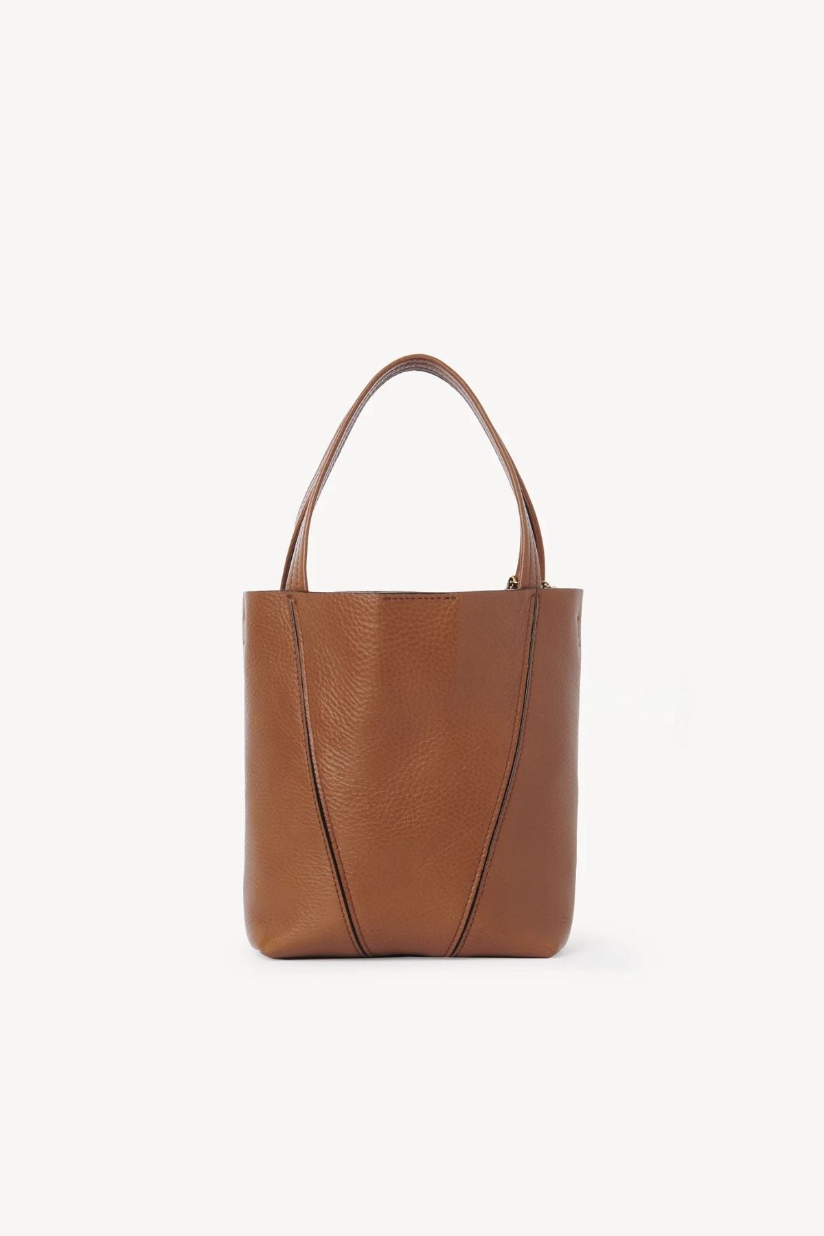 Chloé Small Spin Tote Bag - Clay Brown