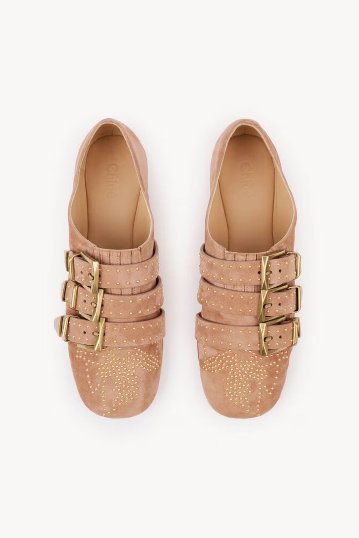Chloé Susanna Flats - Dusty Rose