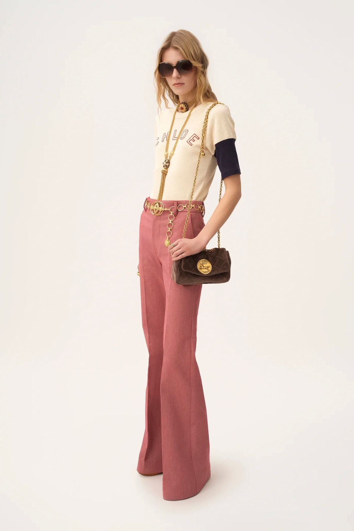 Chloé Vintage Sports T-Shirt - Iconic Milk