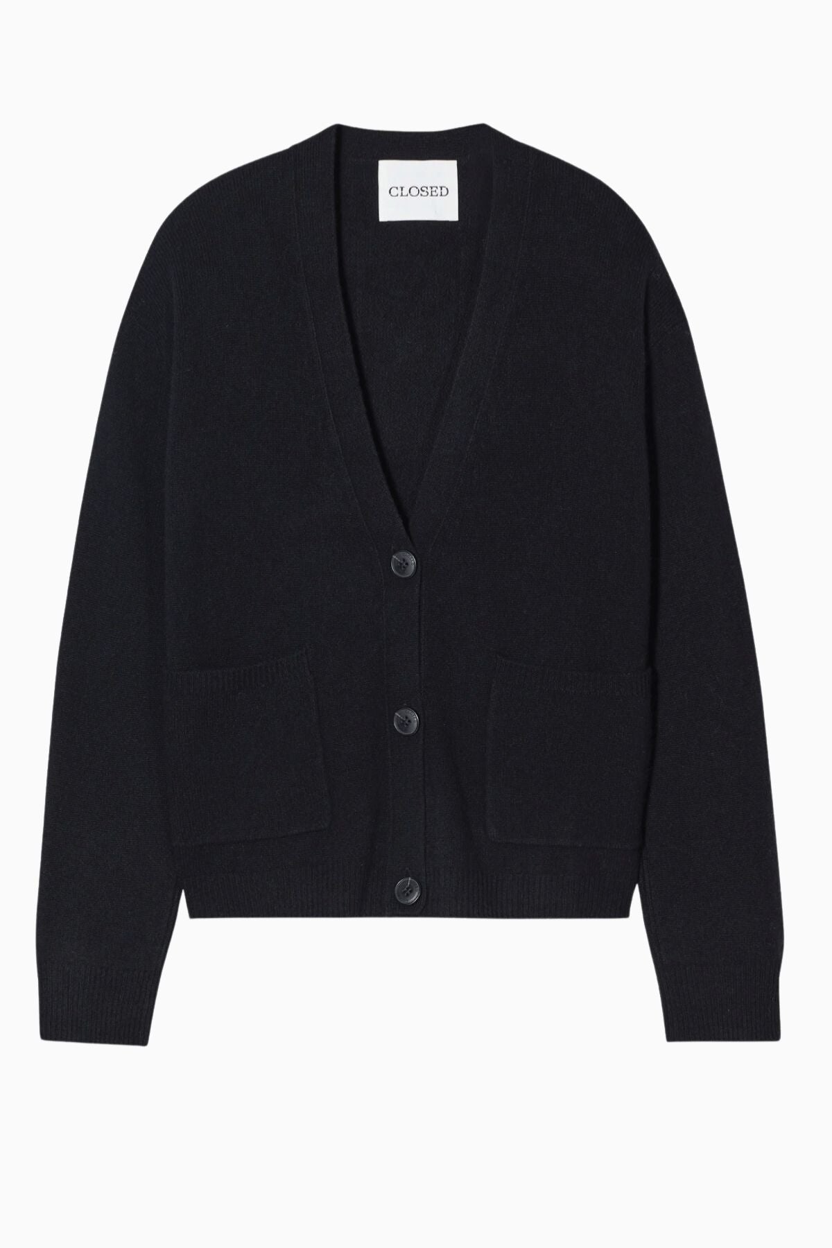 Closed Wool Cardigan - Black
