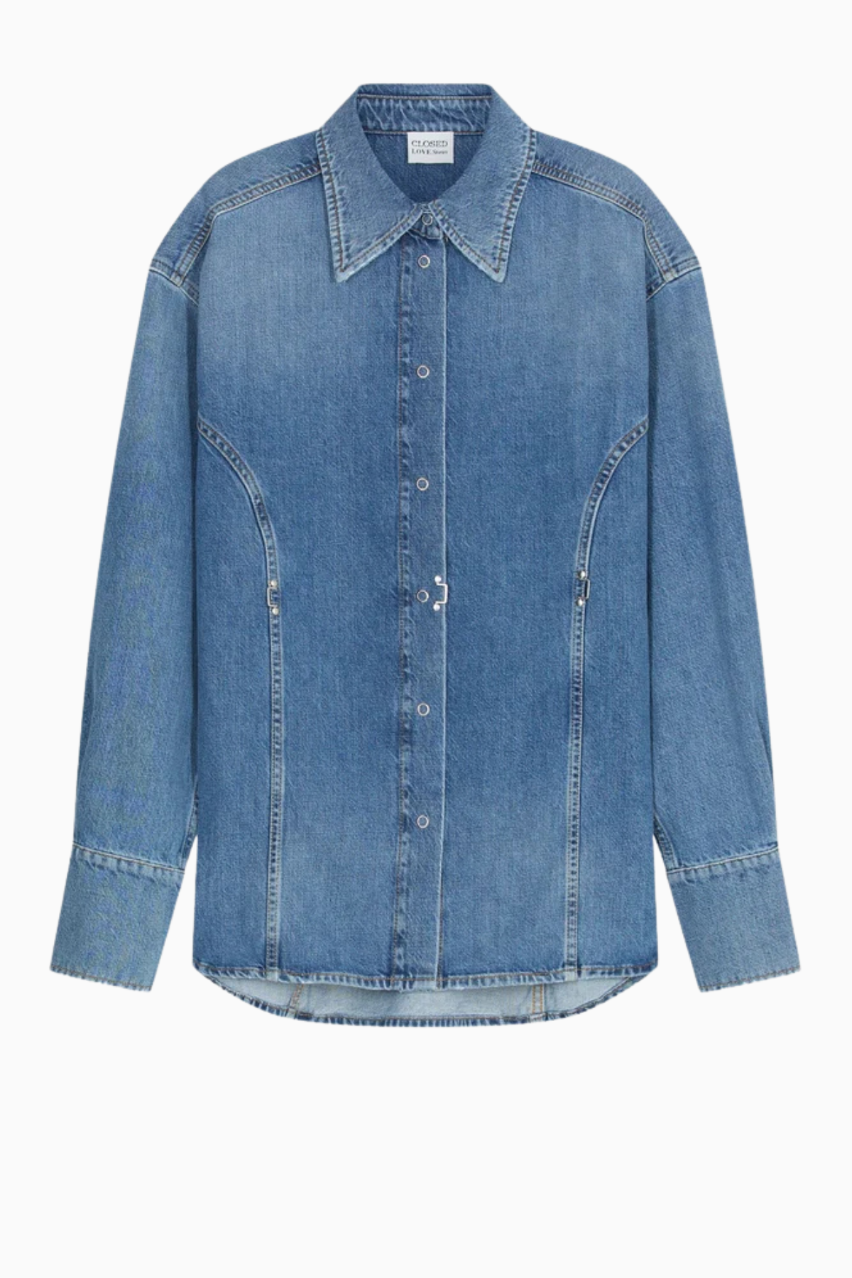 CLOSED Denim Shirt - Mid Blue