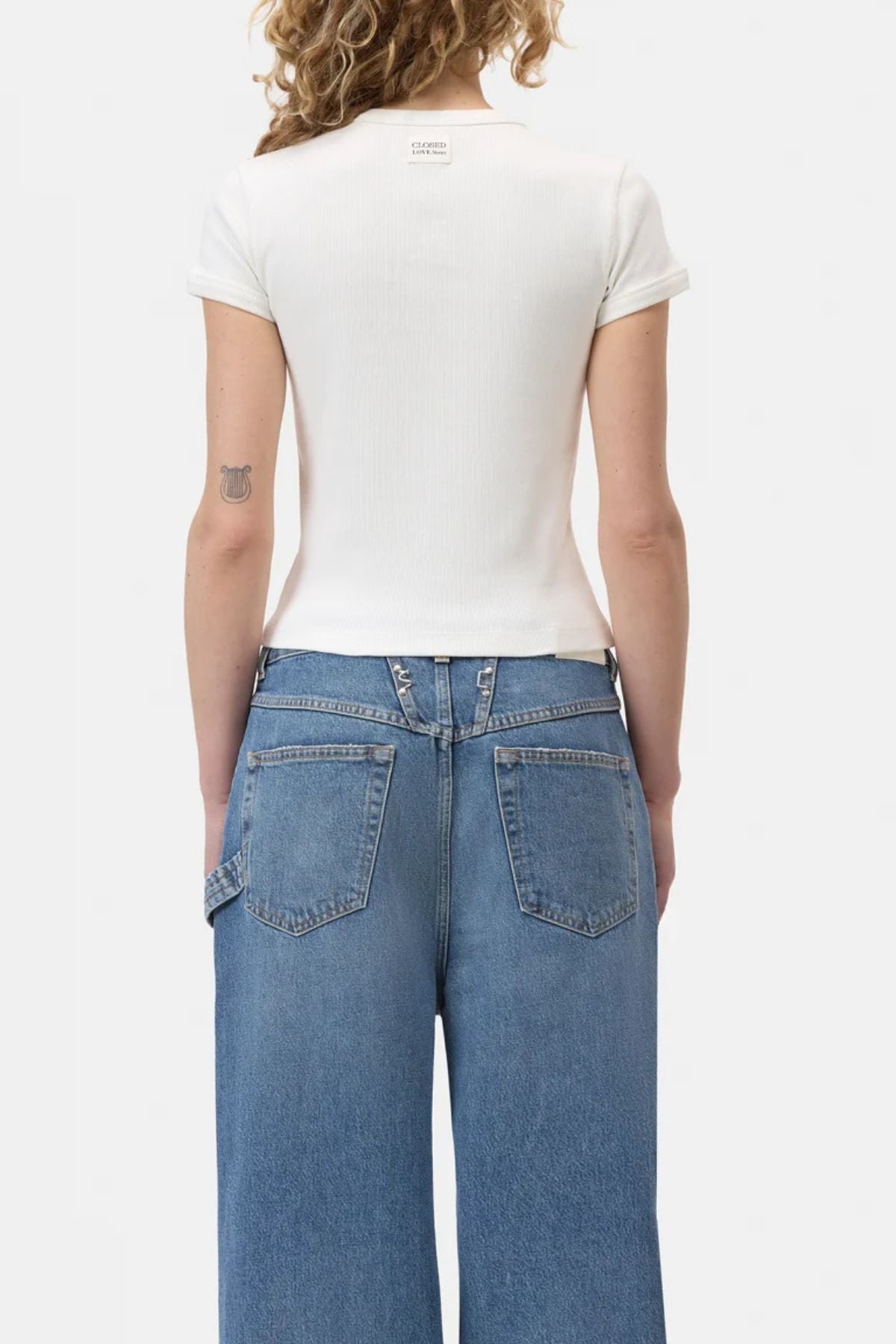 CLOSED Love Stories T-Shirt - Ivory