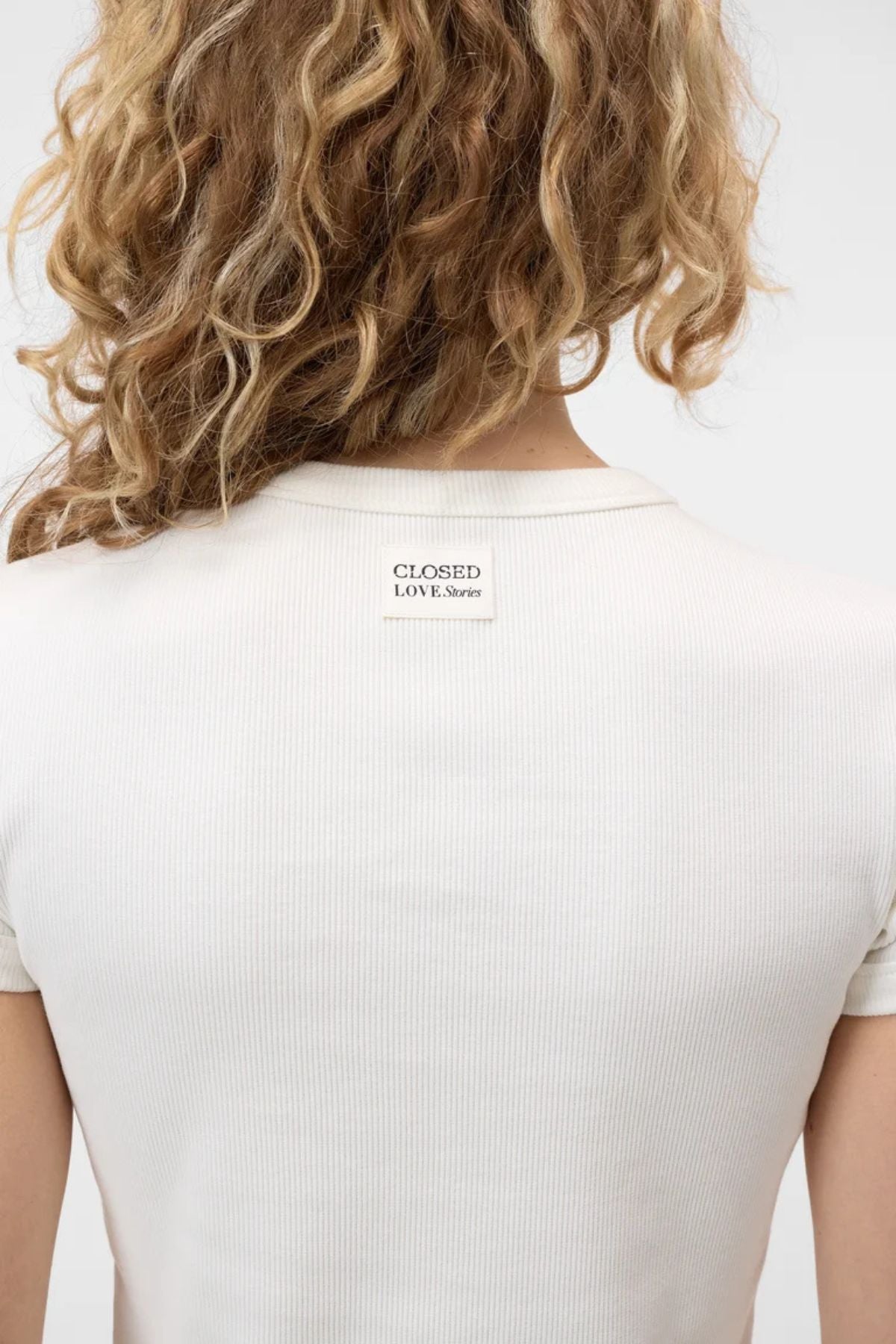 CLOSED Love Stories T-Shirt - Ivory