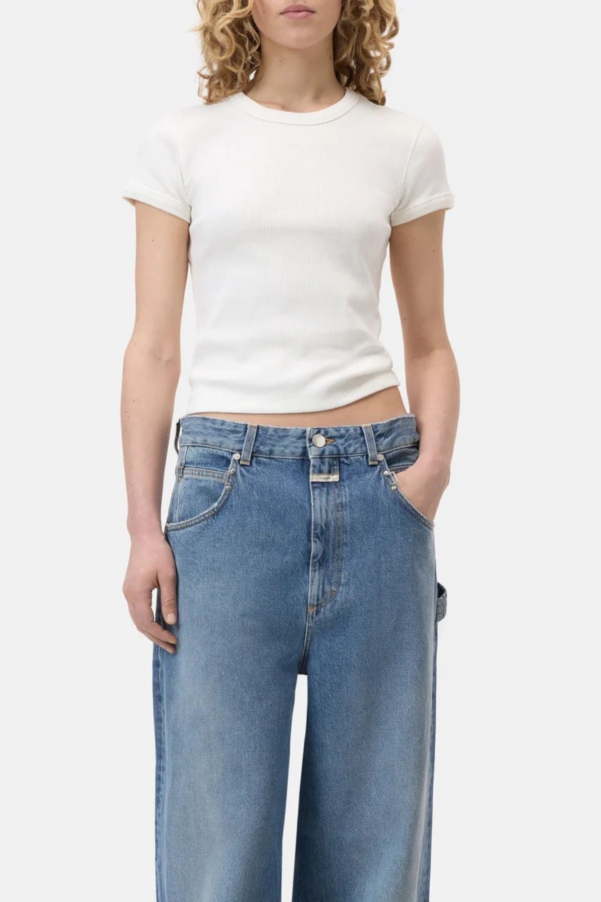 CLOSED Love Stories T-Shirt - Ivory