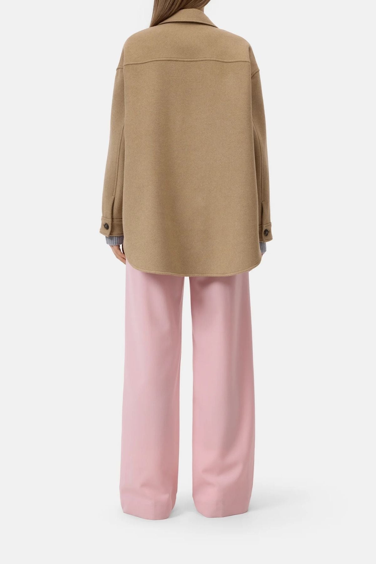 CLOSED Oversize Shacket - Sand Beige
