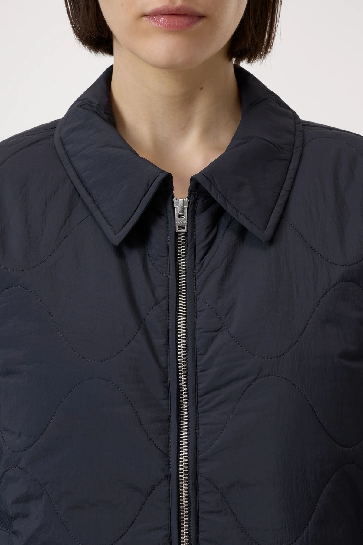 CLOSED Quilted Light Padded Jacket - Black