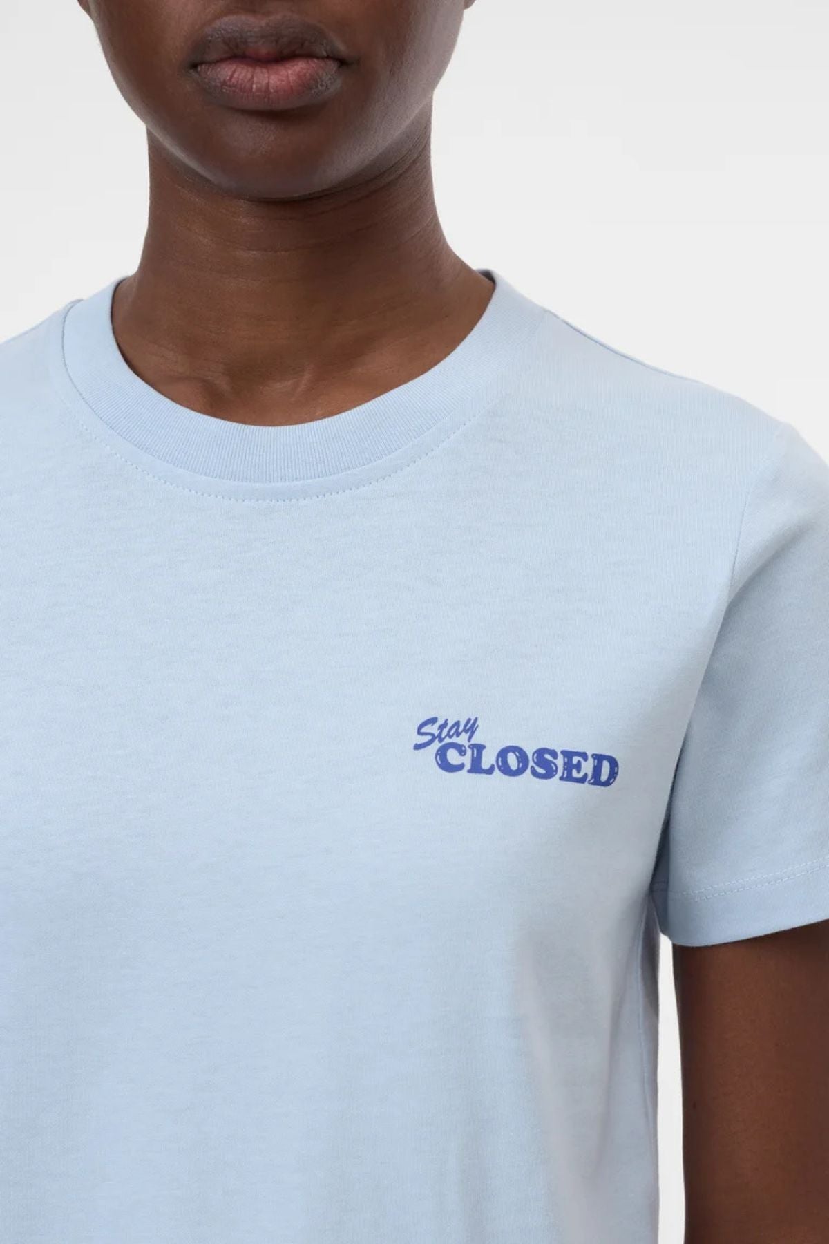 CLOSED Stay Closed T-Shirt - Powder Blue