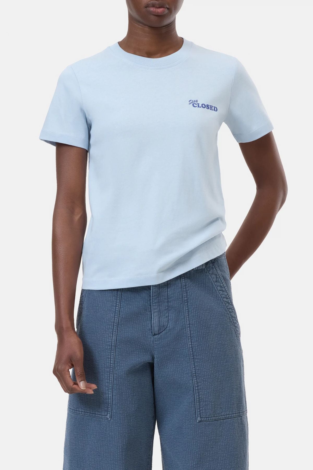 CLOSED Stay Closed T-Shirt - Powder Blue