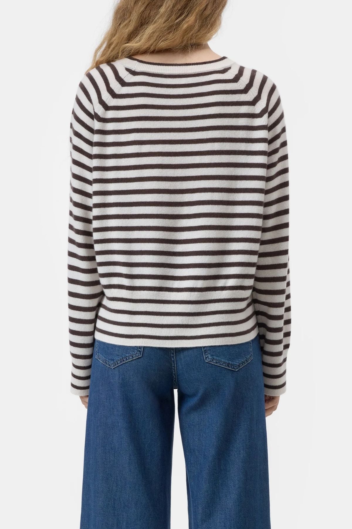 CLOSED Striped Knit Jumper - Mahogany
