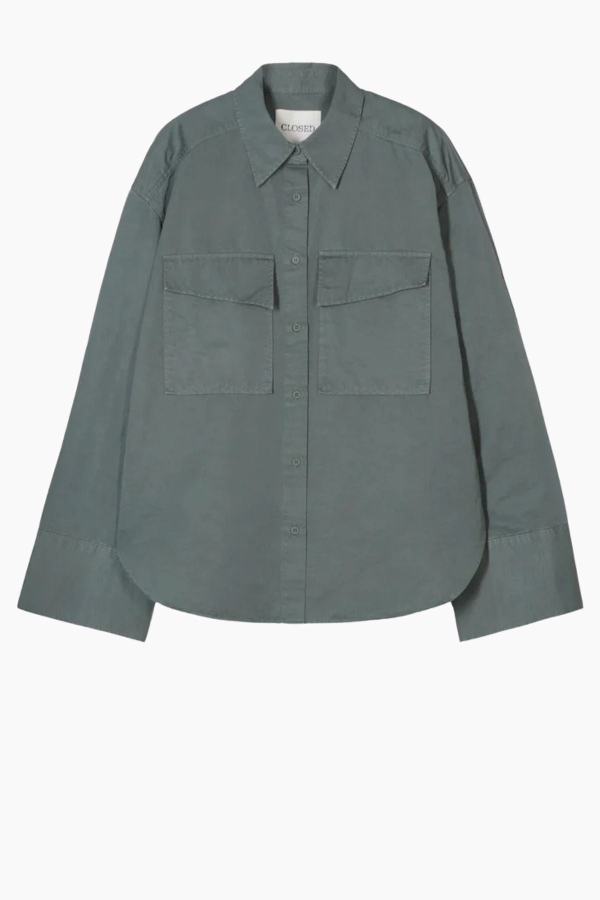 CLOSED Utility Shirt - Faded Green