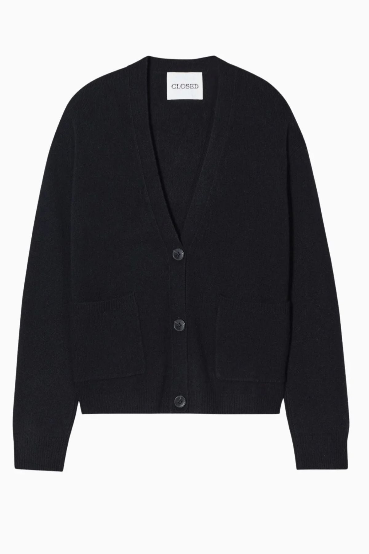 CLOSED Wool Cardigan - Black