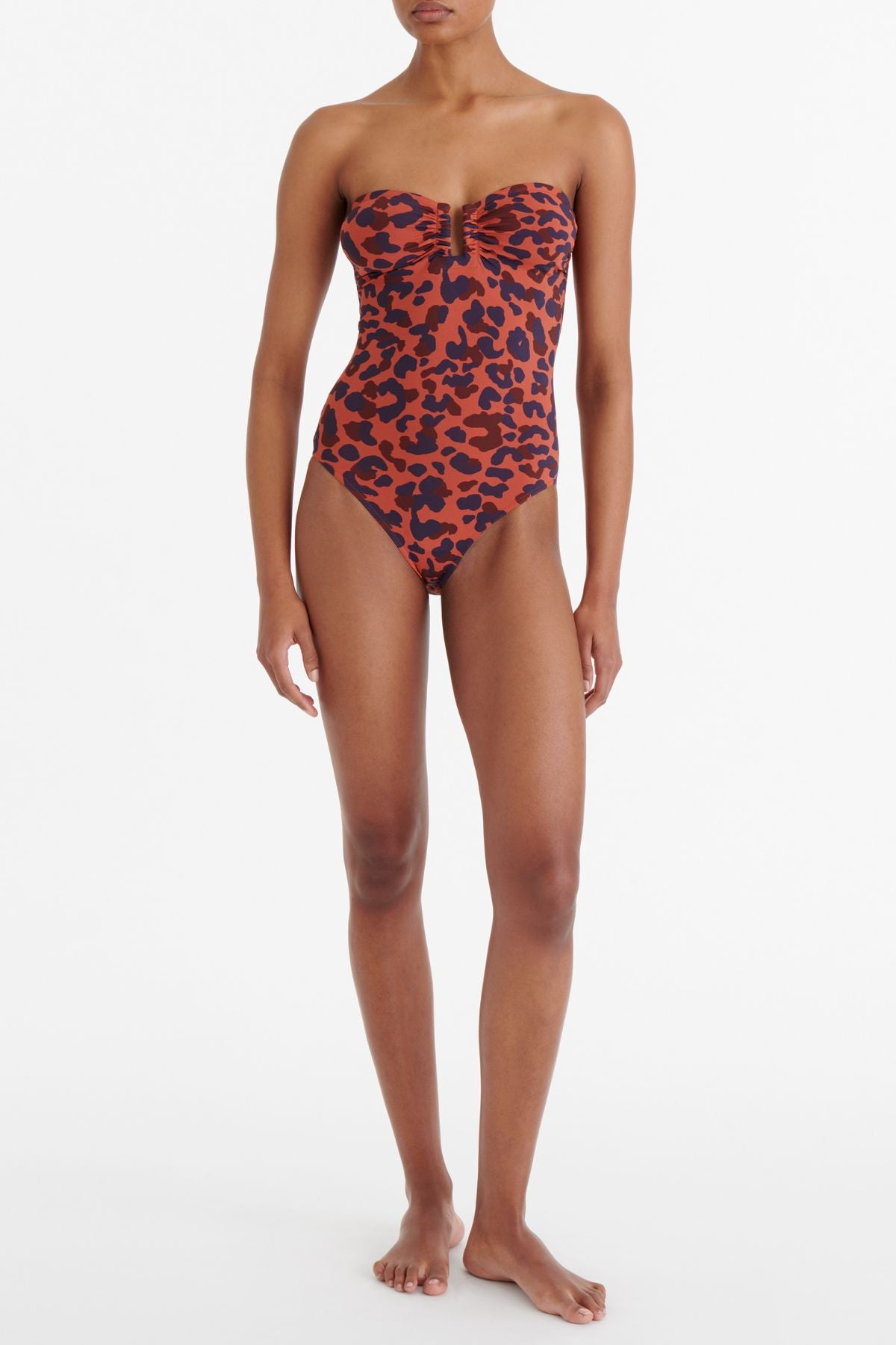 ERES Cassiopee One Piece Swimsuit - Ete Indien Leopard