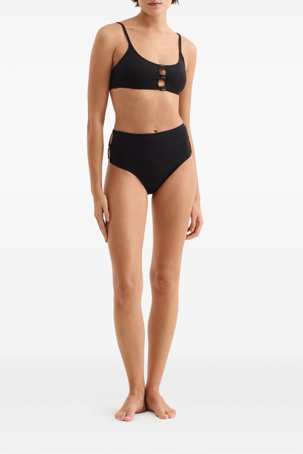 ERES Bloom Bikini Top - Noir
