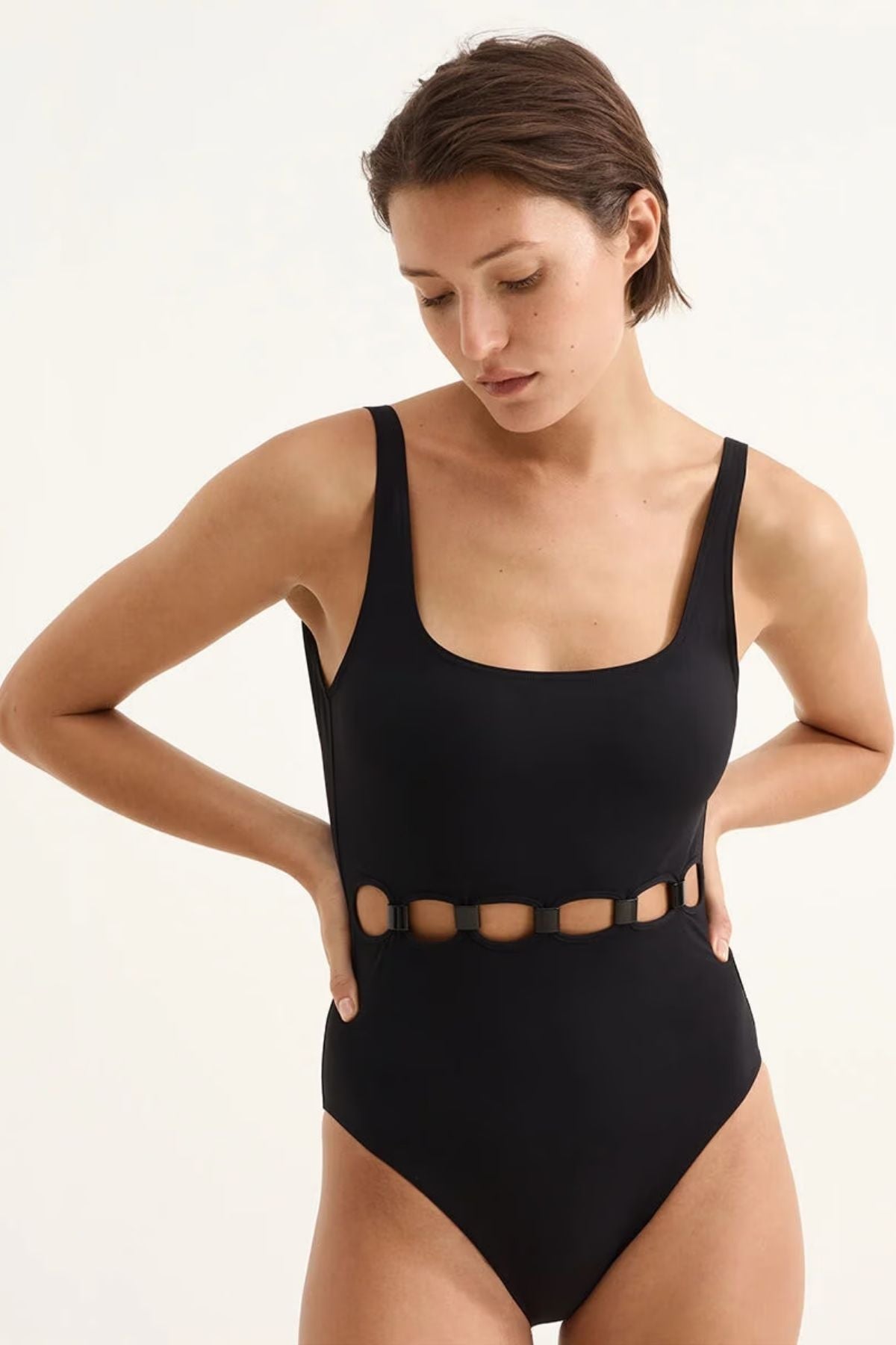 ERES Replay One Piece Swimsuit - Noir