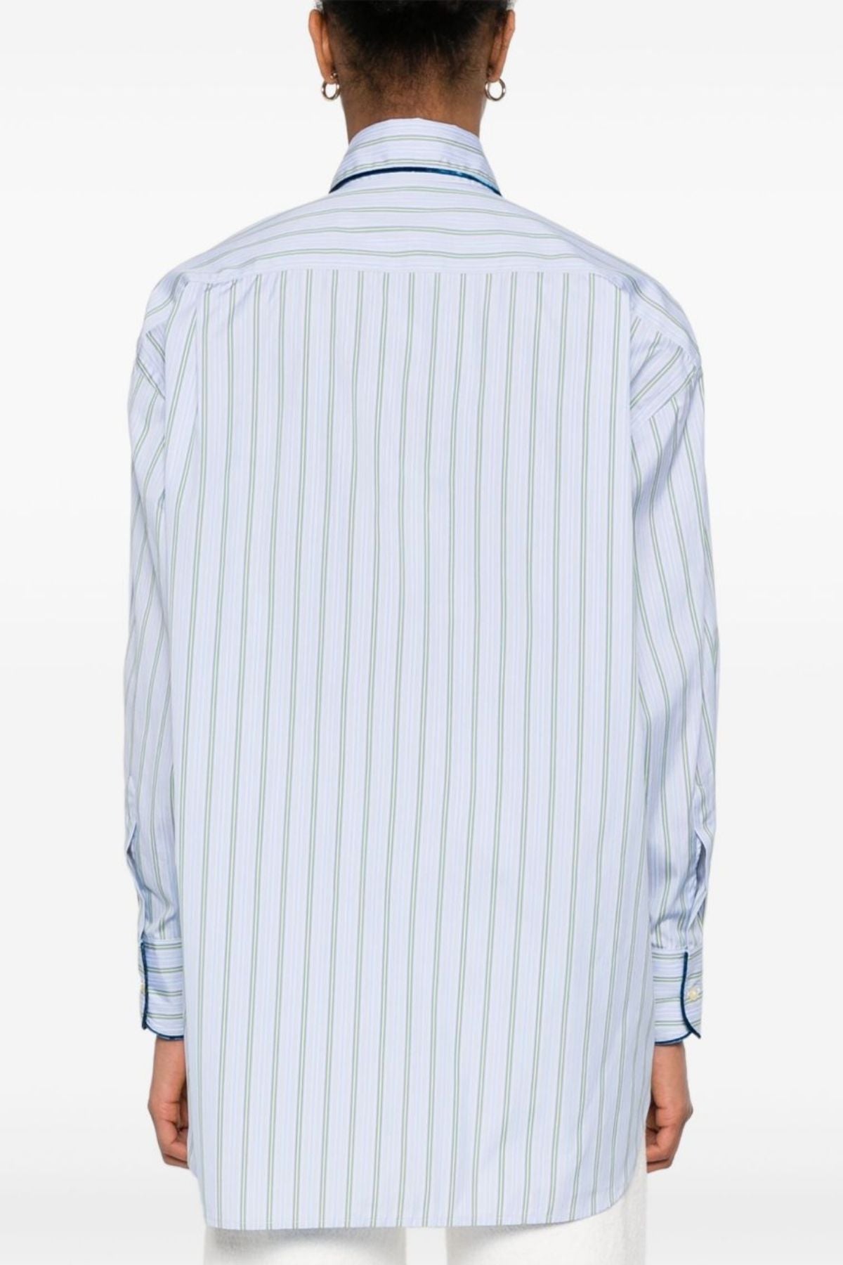 Etro Oversized Shirt - Light Blue