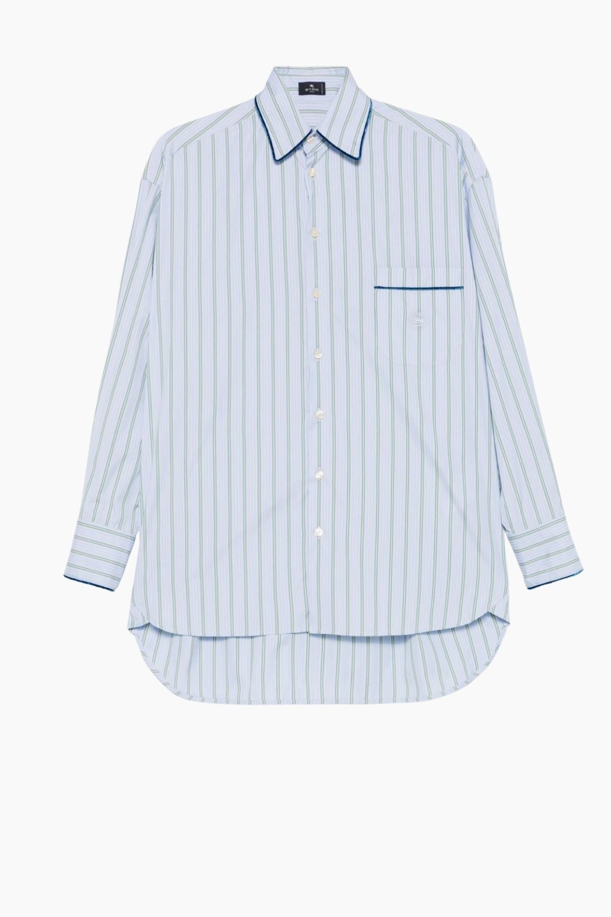 Etro Oversized Shirt - Light Blue