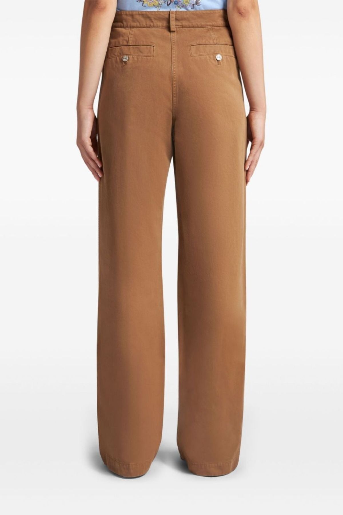 Etro Wide Leg Pant - Chestnut