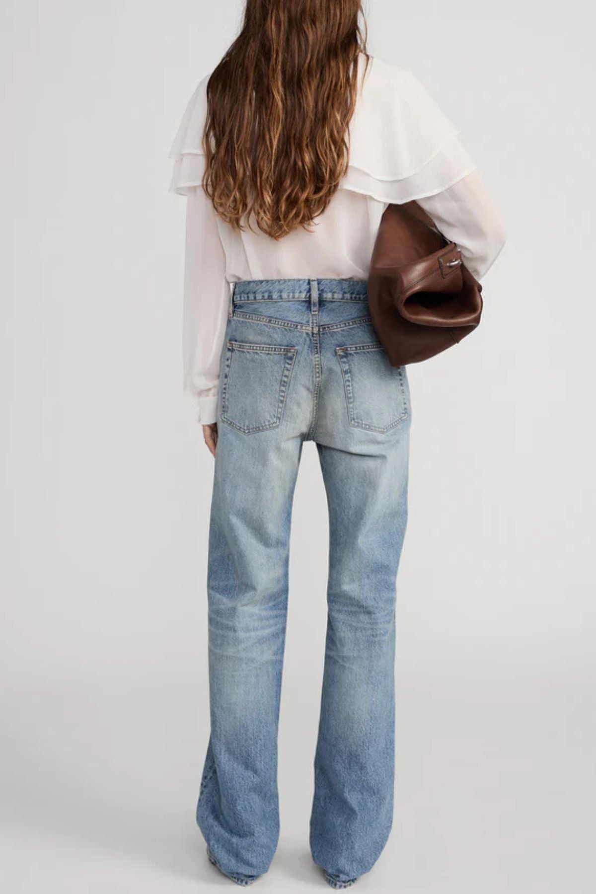 Frame Denim Cape Blouse - Cream