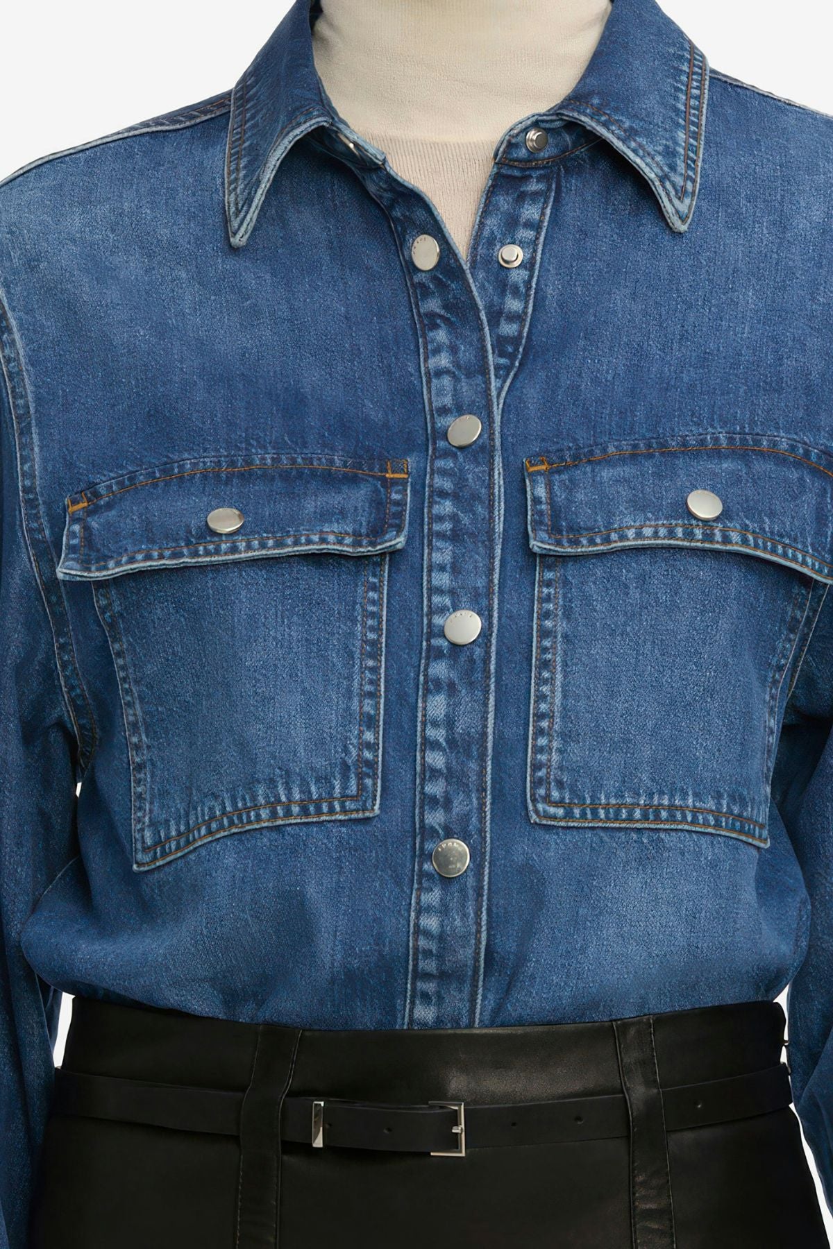 Frame Denim Hi-Low Shirt - Wander