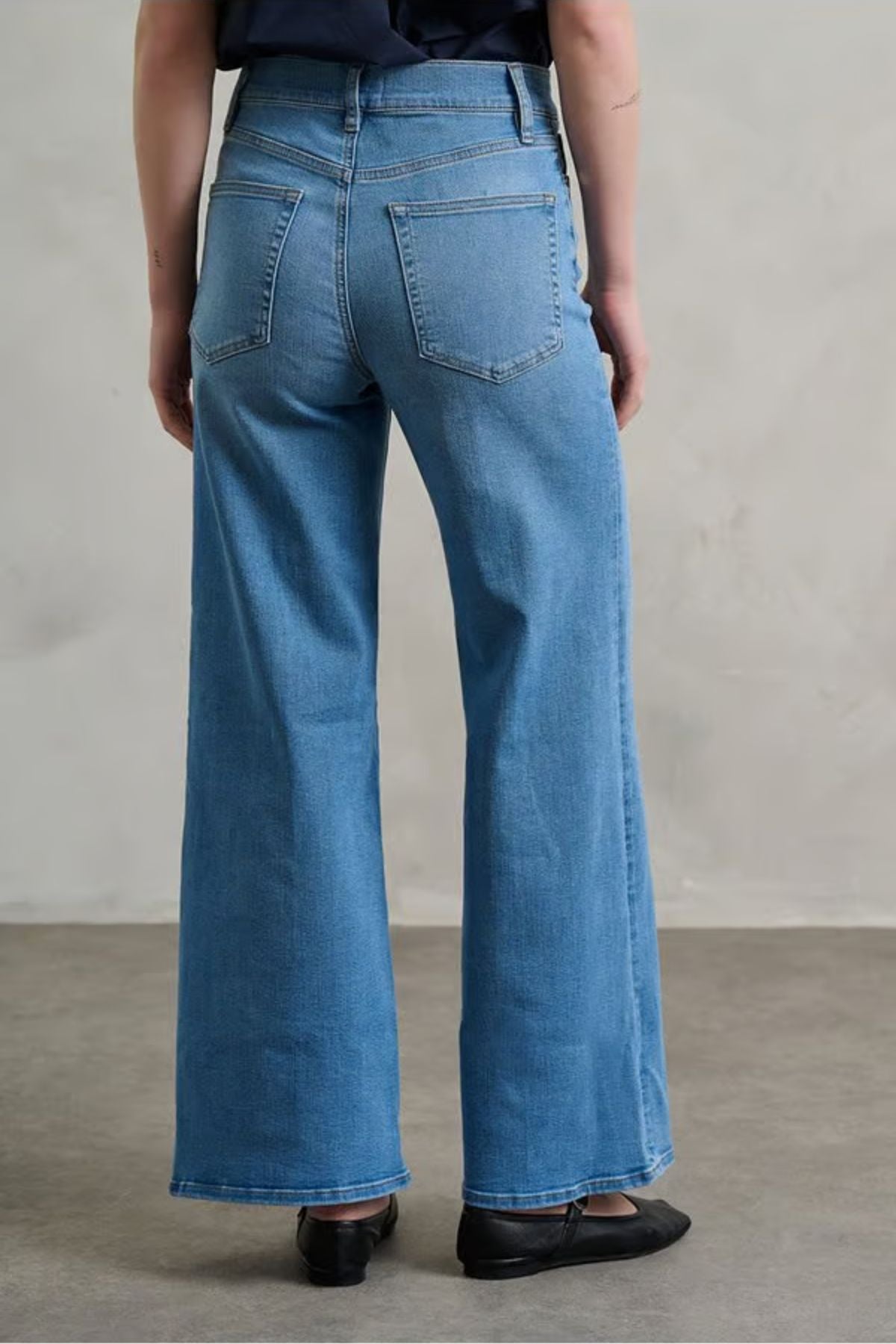 Frame Denim Le Slim Palazzo - Honeymoon