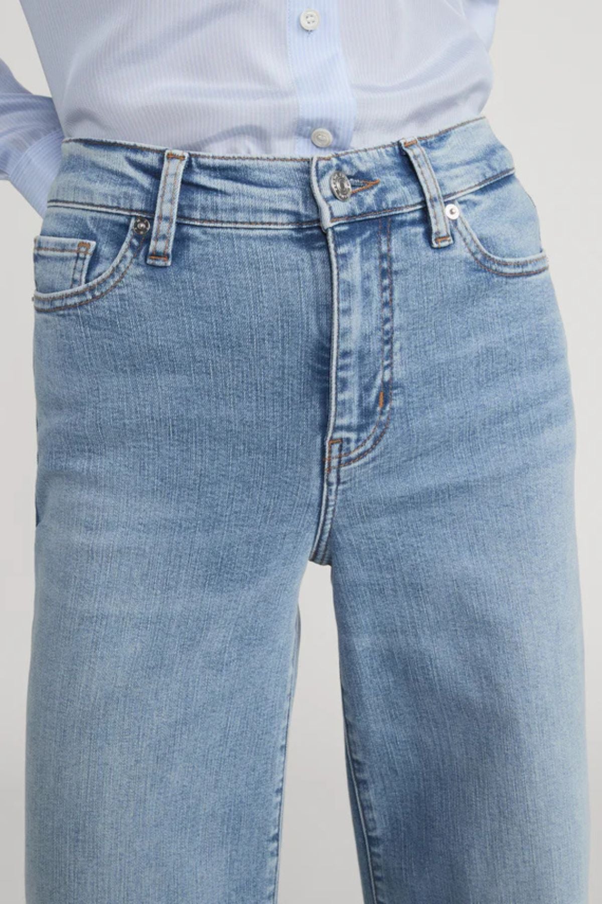 Frame Denim Le Slim Palazzo - Ripple