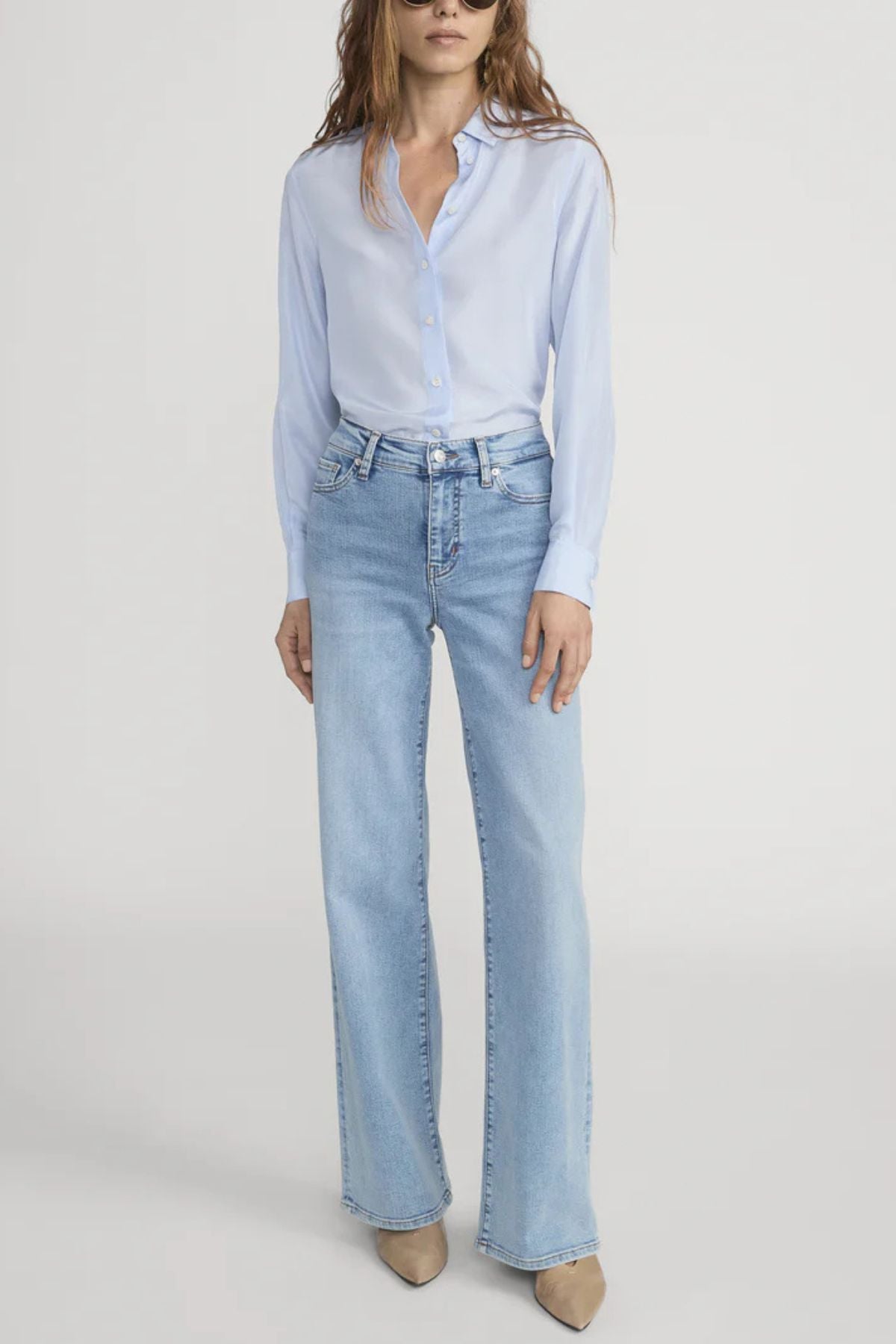 Frame Denim Le Slim Palazzo - Ripple