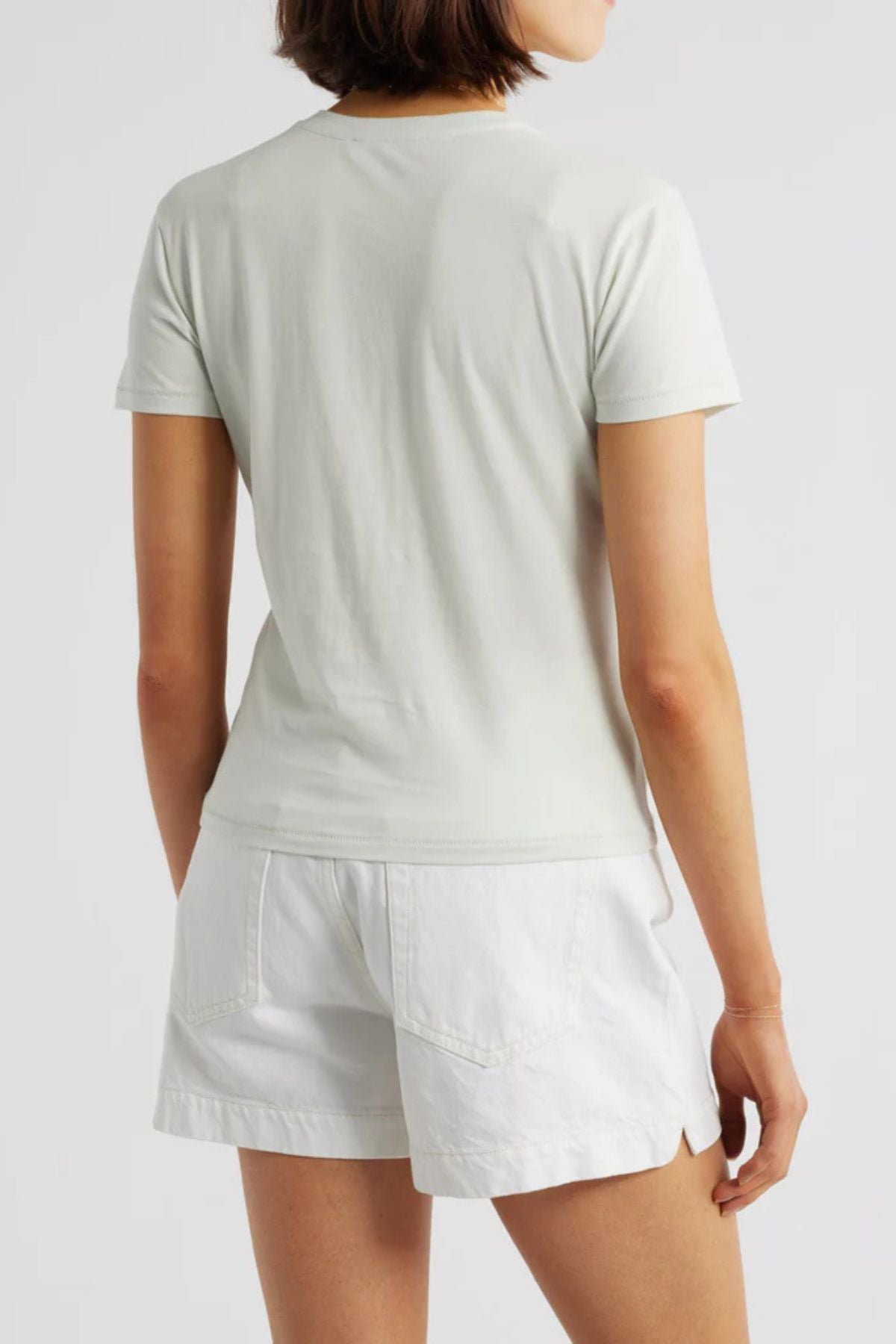 Frame Denim The Baby Tee - Soft Mint